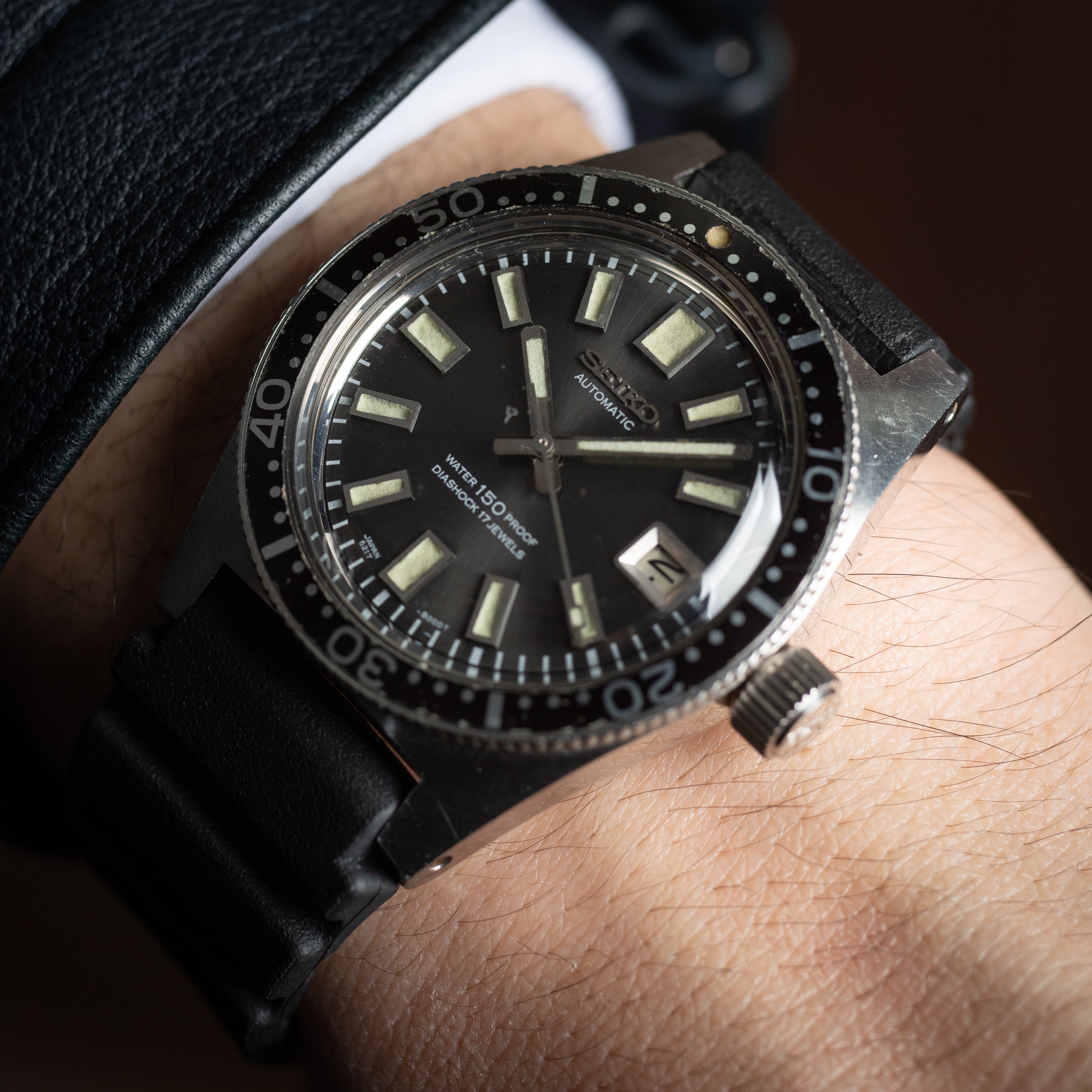 セイコー 150mダイバー 1966年製 ファーストモデル Ref.6217-8001