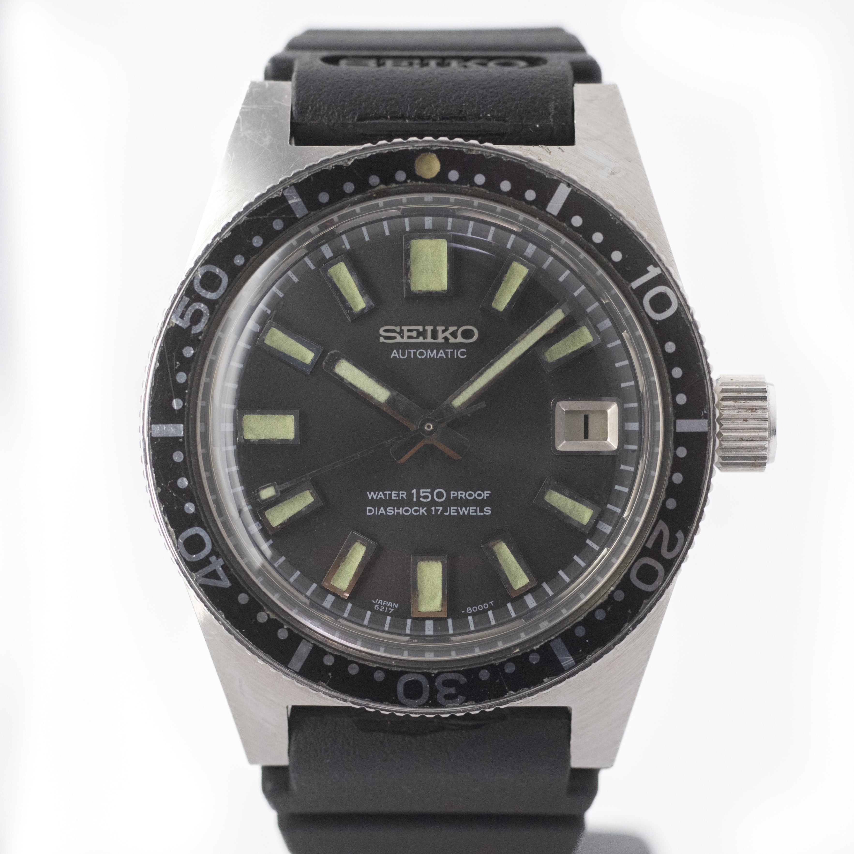 セイコー 150mダイバー 1966年製 ファーストモデル Ref.6217-8001