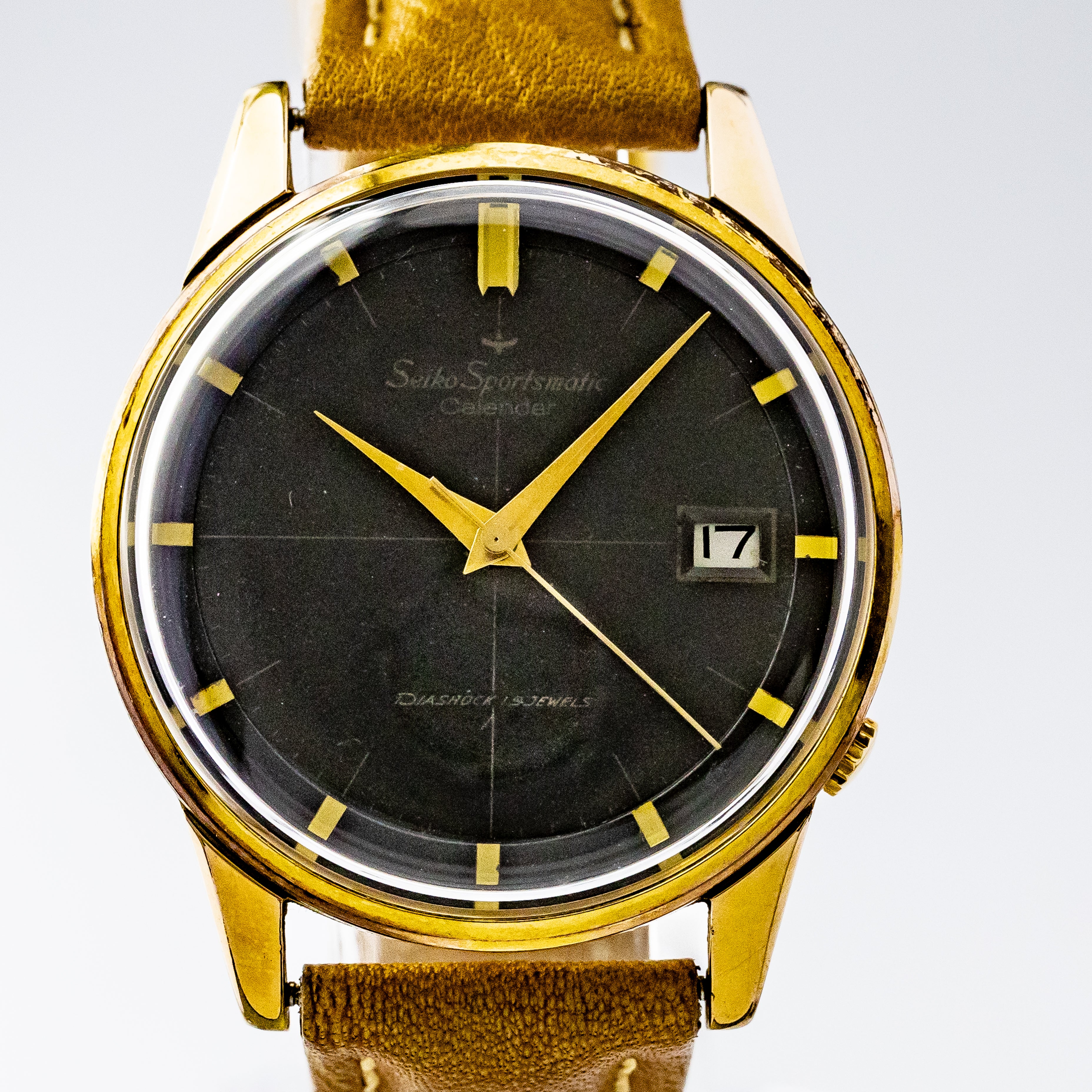 セイコー スポーツマチックカレンダー 1961年製 ブラック 自動巻