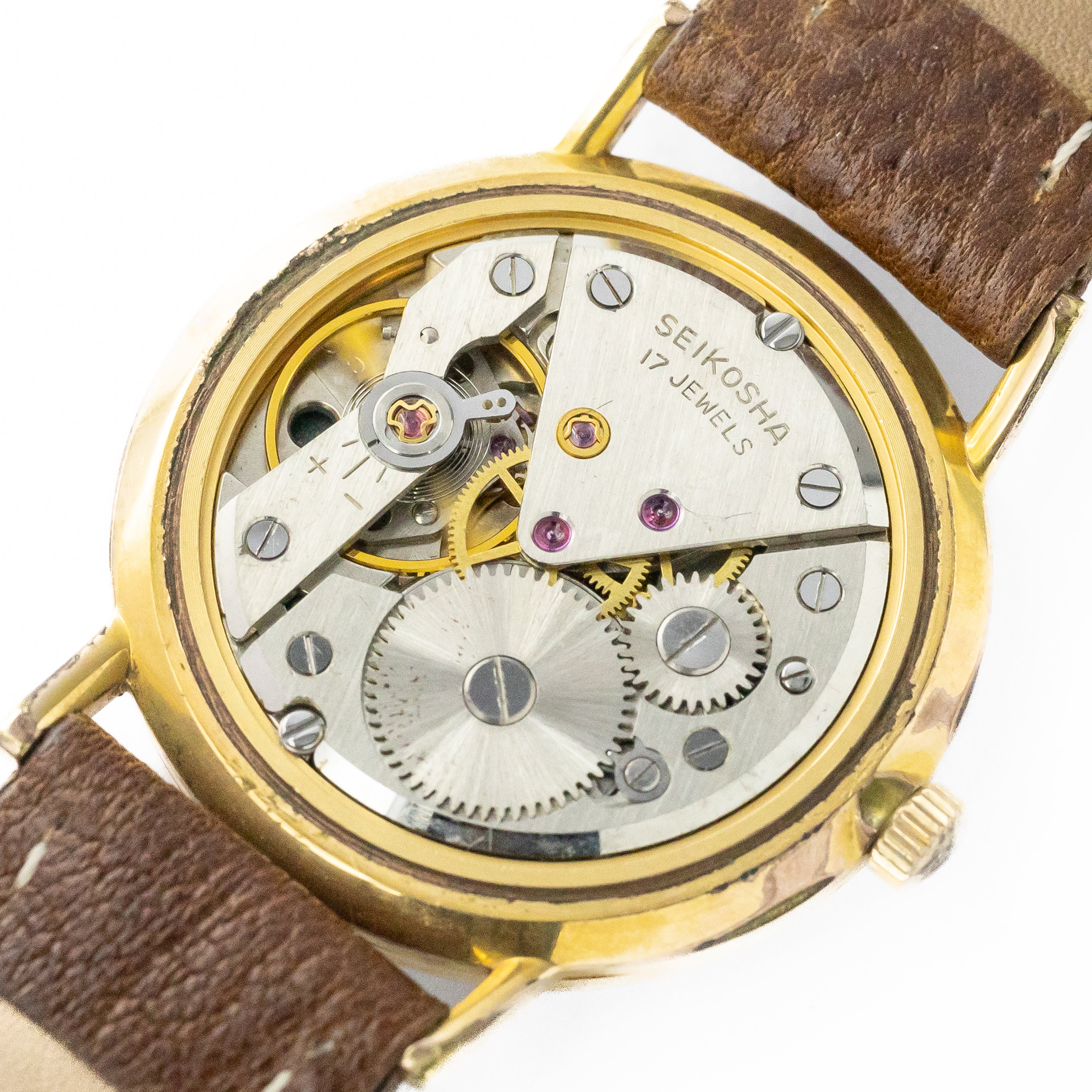 セイコー チャンピオン 17石手巻き 1962年製 Ref.J14105DE ツートンダイヤル EGP