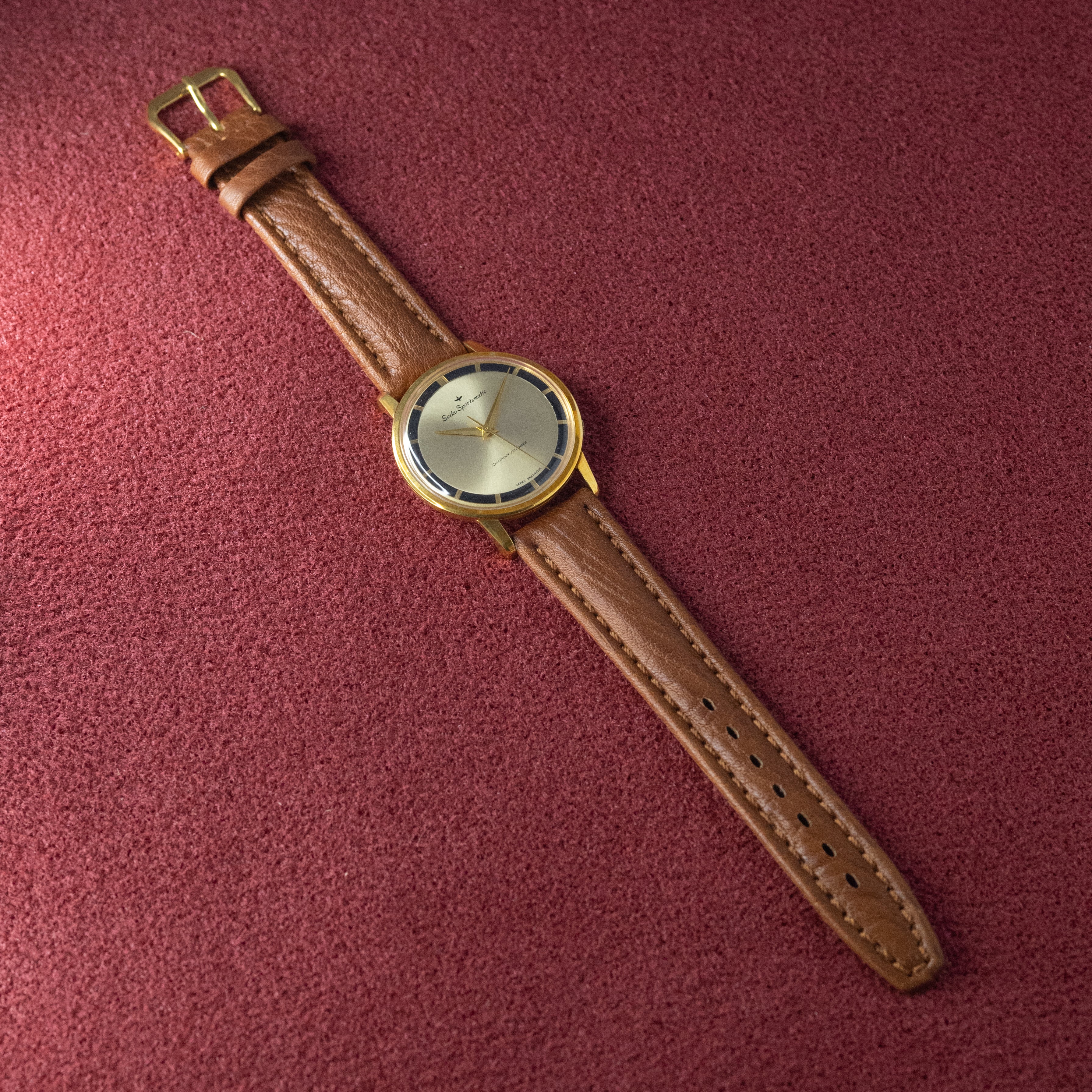 セイコー スポーツマチック 1962年製 ツートンダイヤル EGPケース Ref.J14103D