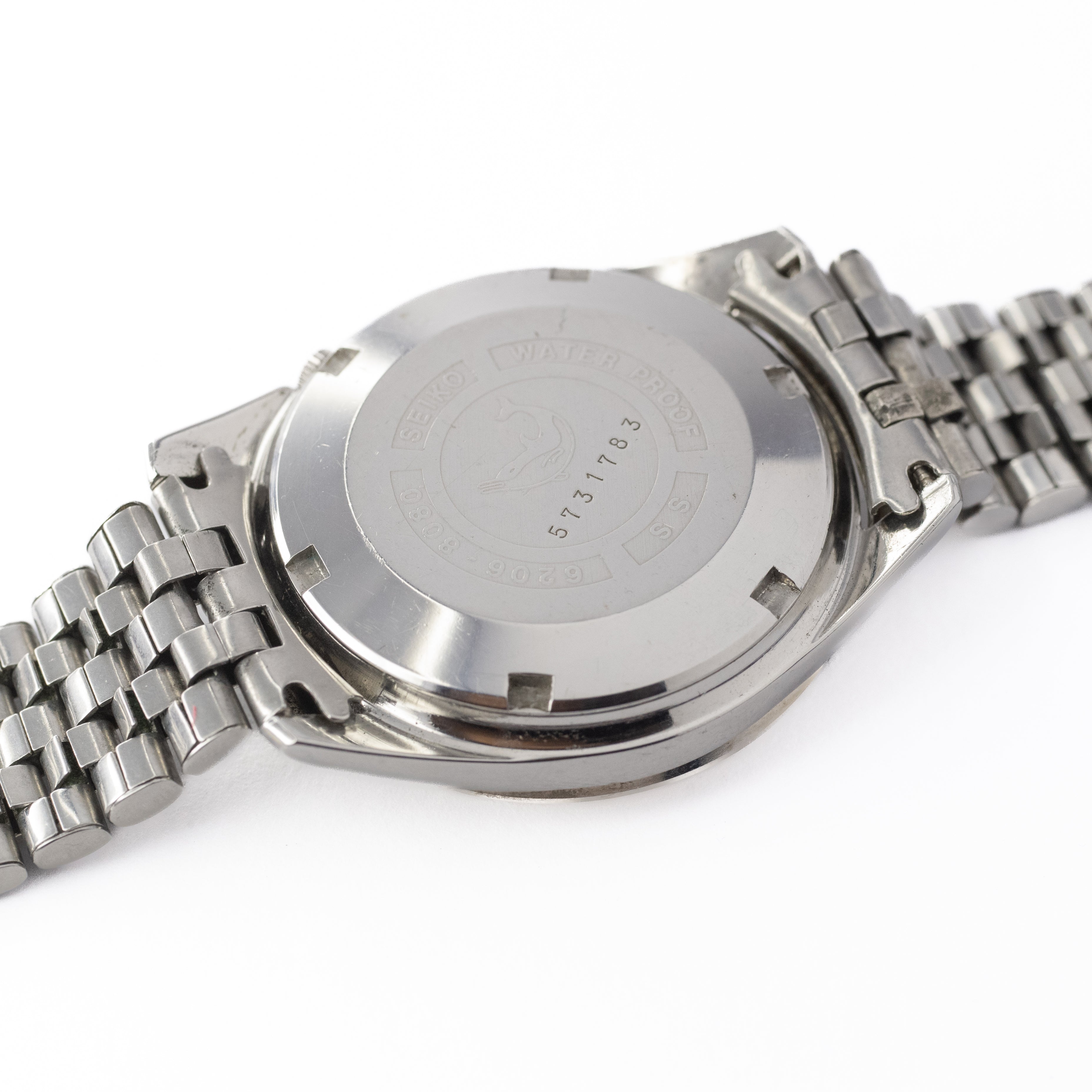 セイコーマチック 6206-8080 1965年製 デイデイト26石 ステンレスブレス