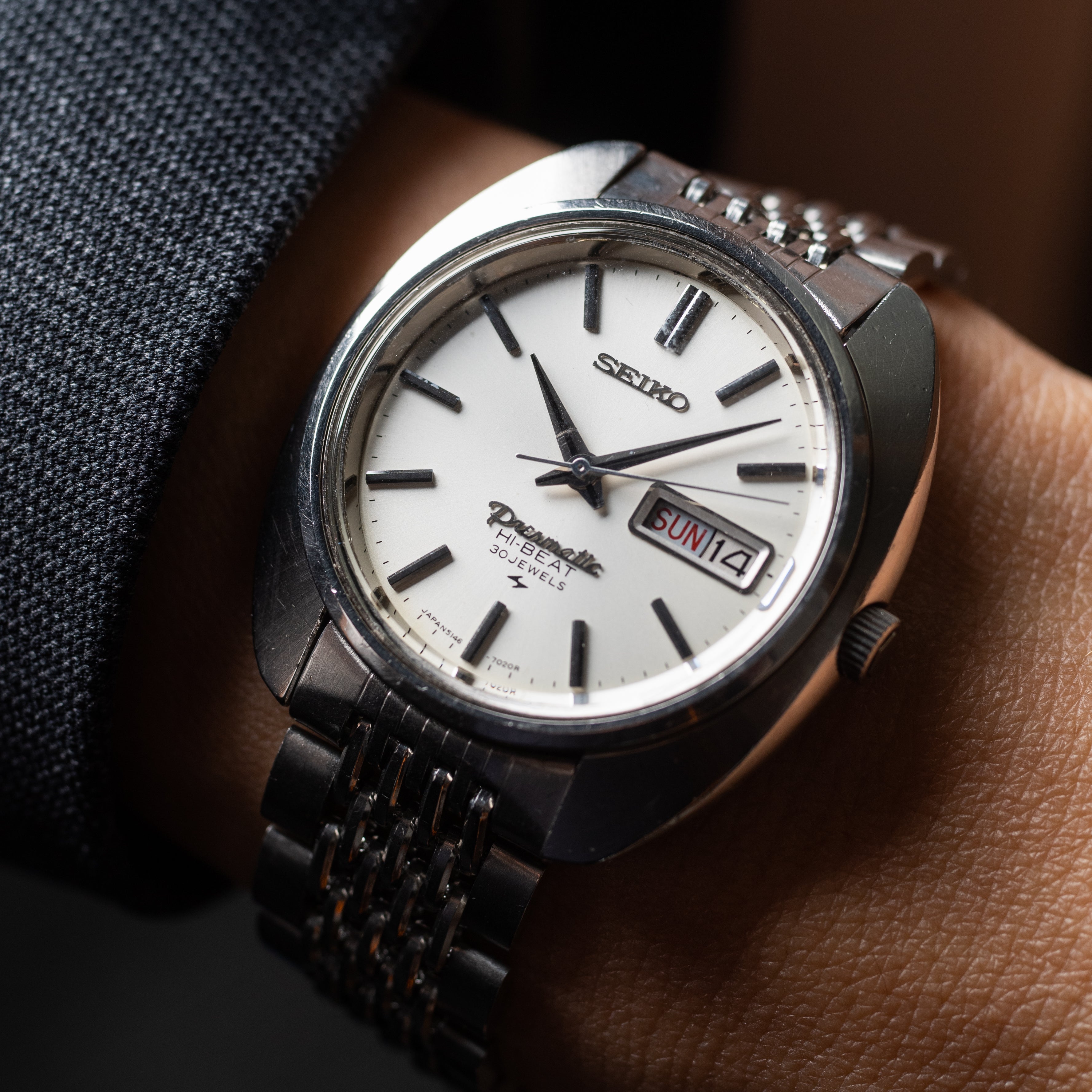 セイコー 1970年製/昭和45年製 プレスマチック ハイビート デイデイト 30石