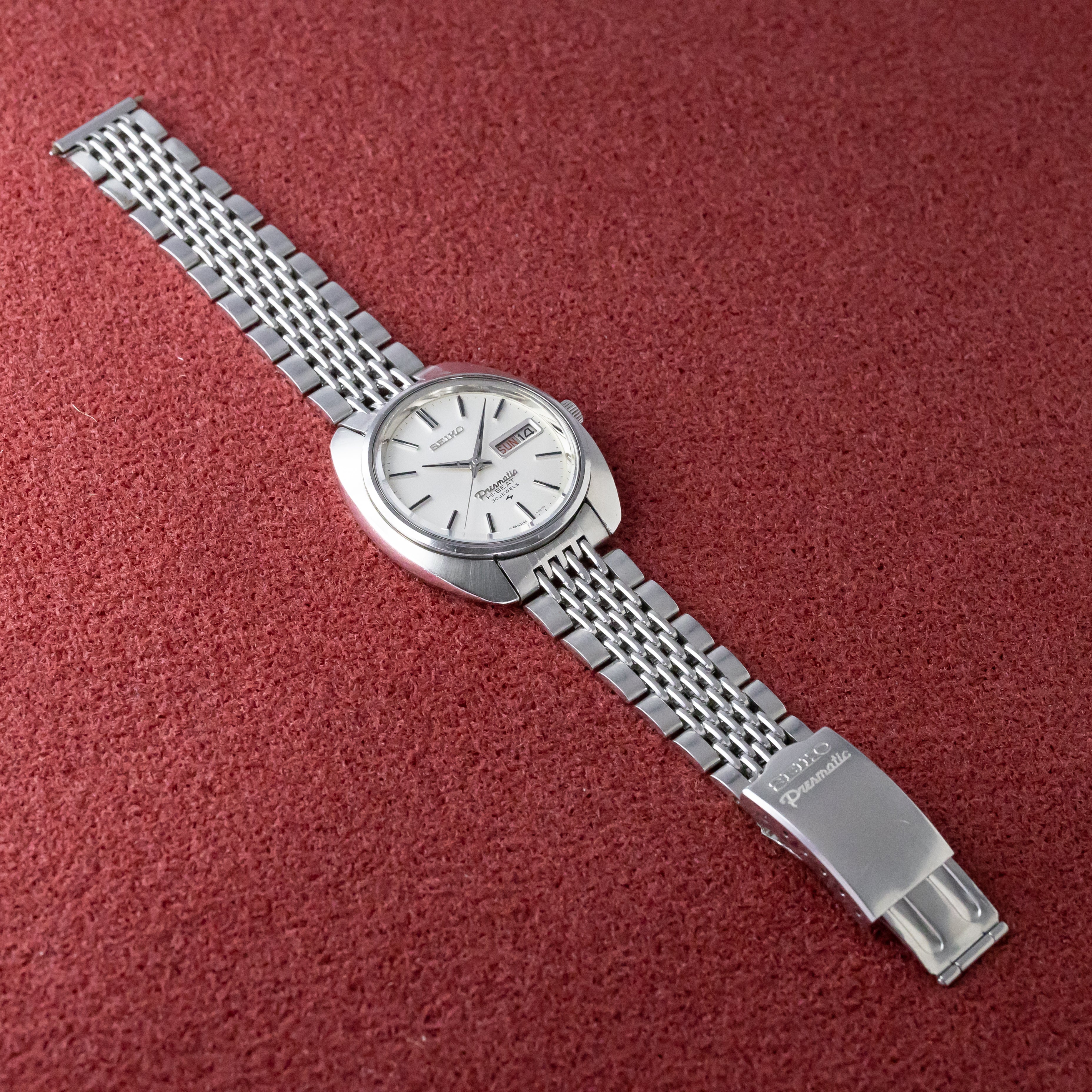 セイコー 1970年製/昭和45年製 プレスマチック ハイビート デイデイト 30石