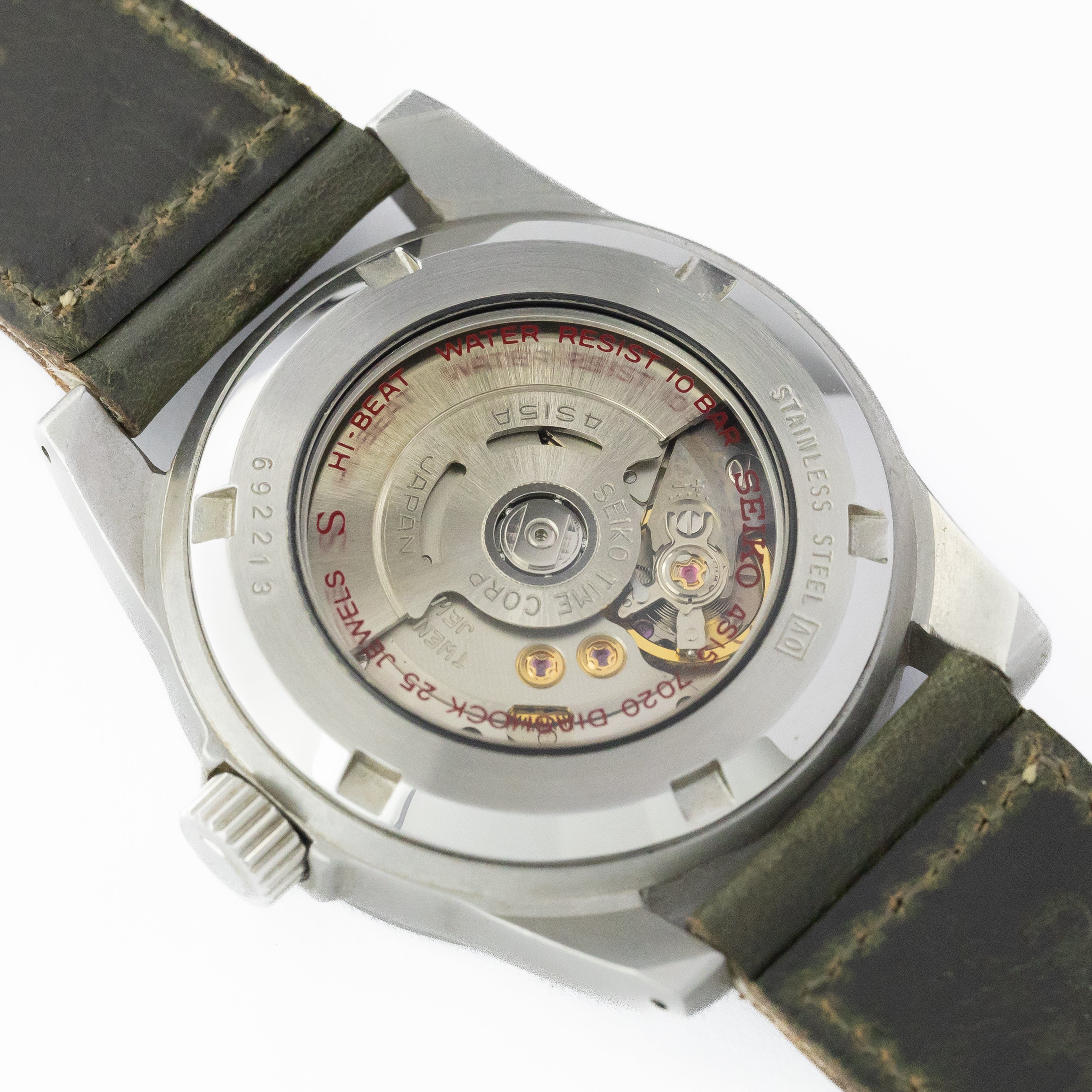 セイコー メカSUS 裏スケルトン 1996年製 箱付き 赤SUS