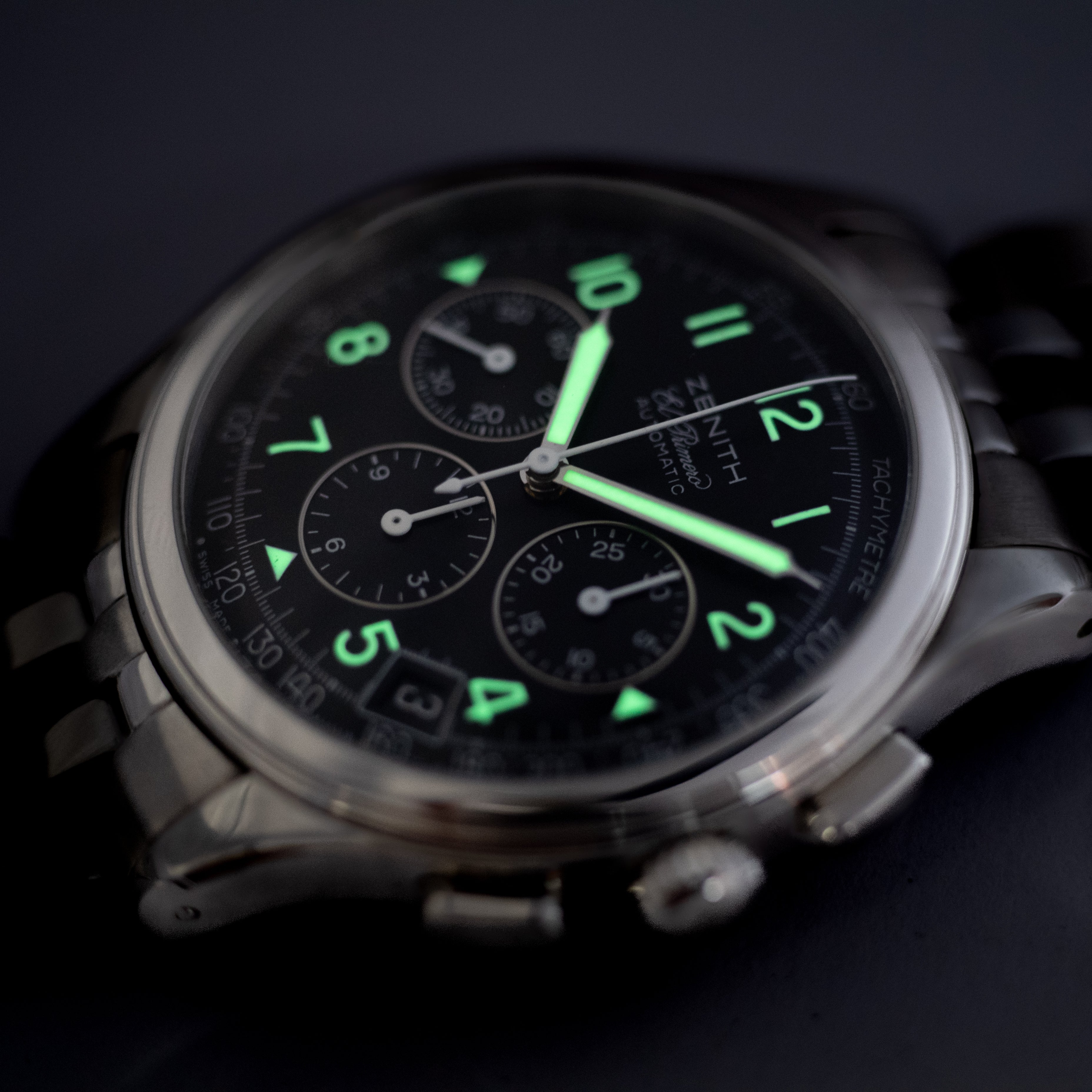 ゼニス クラス エルプリメロ Cal.400Z スケルトンバック 2000年代製