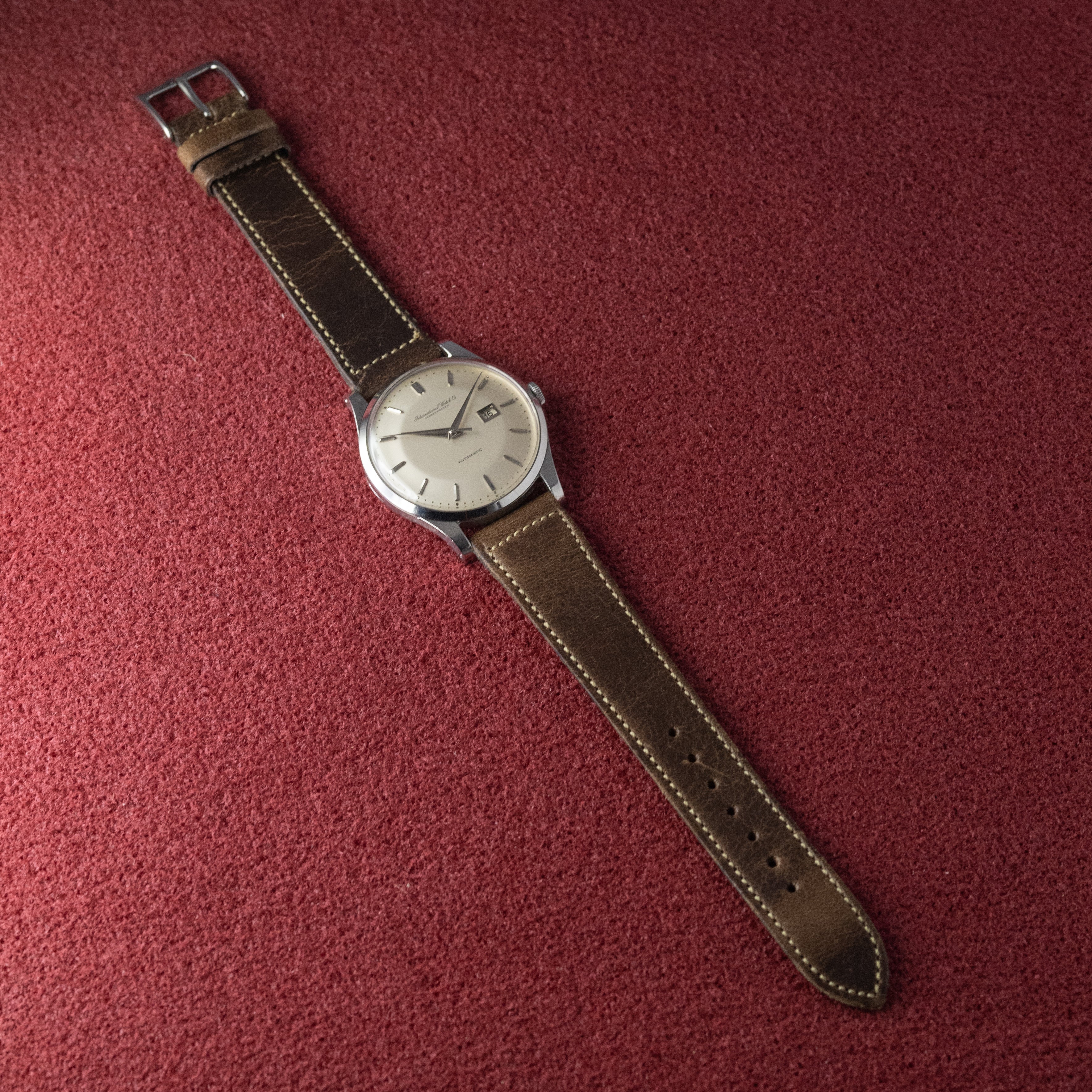 IWC ペラトン式オートマチック Cal.8531 1961年製 寄り目デイト ラウンドケース