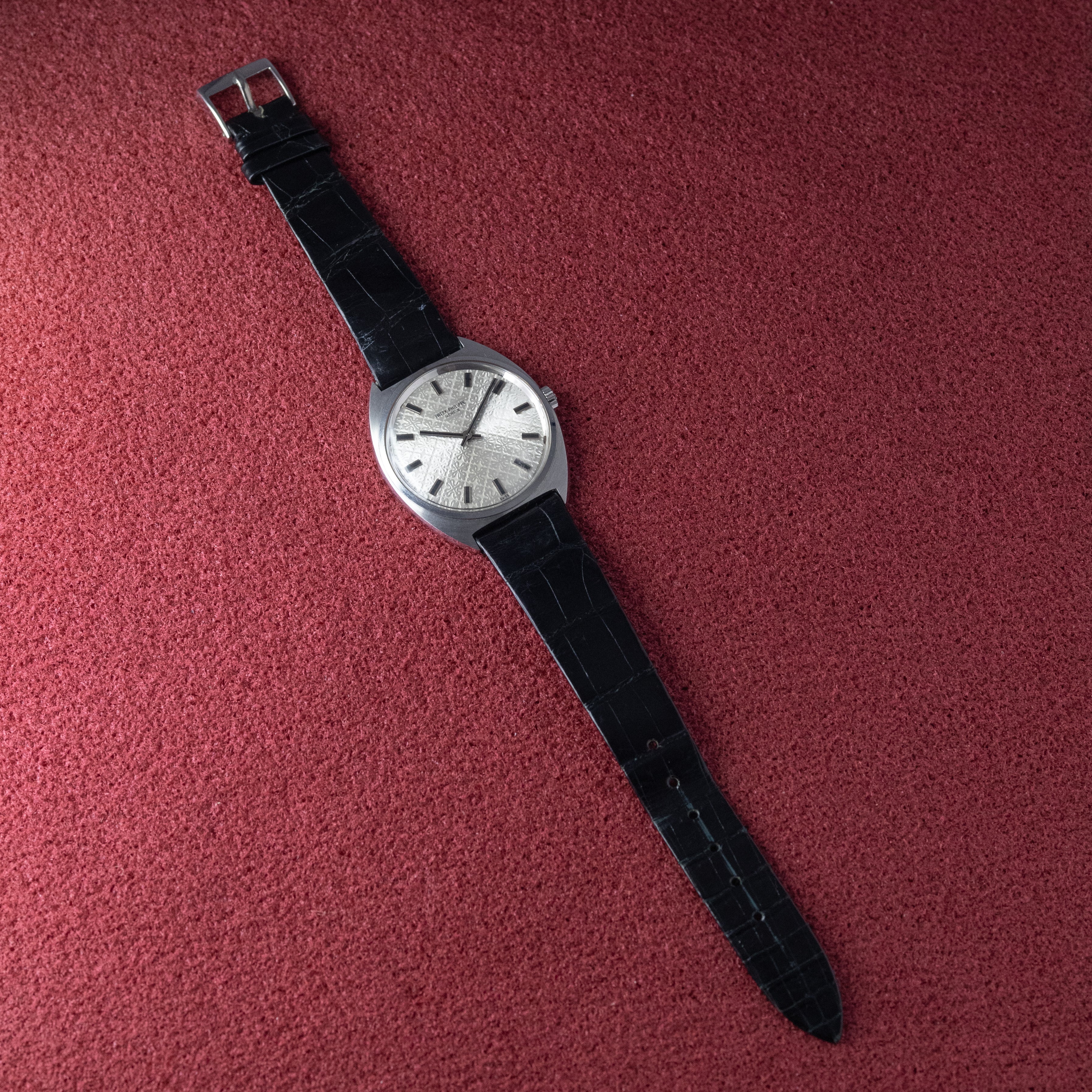 パテックフィリップ カラトラバ 1965~69年製 Ref.3574 Cal.23-300PM 純正尾錠 ステンレスケース