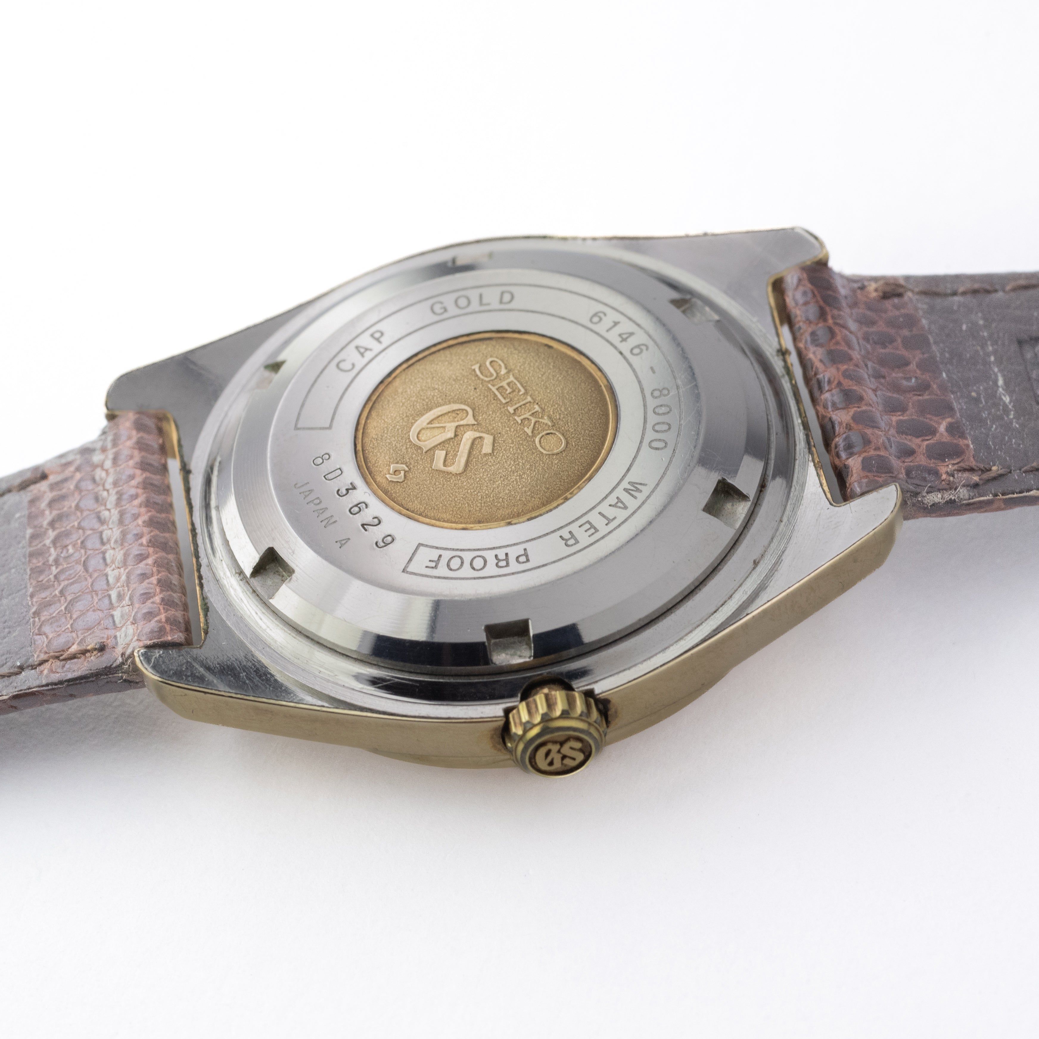 グランドセイコー 1968年製 Ref.6146-8000 希少CAPゴールドケース 36000振動 61GS