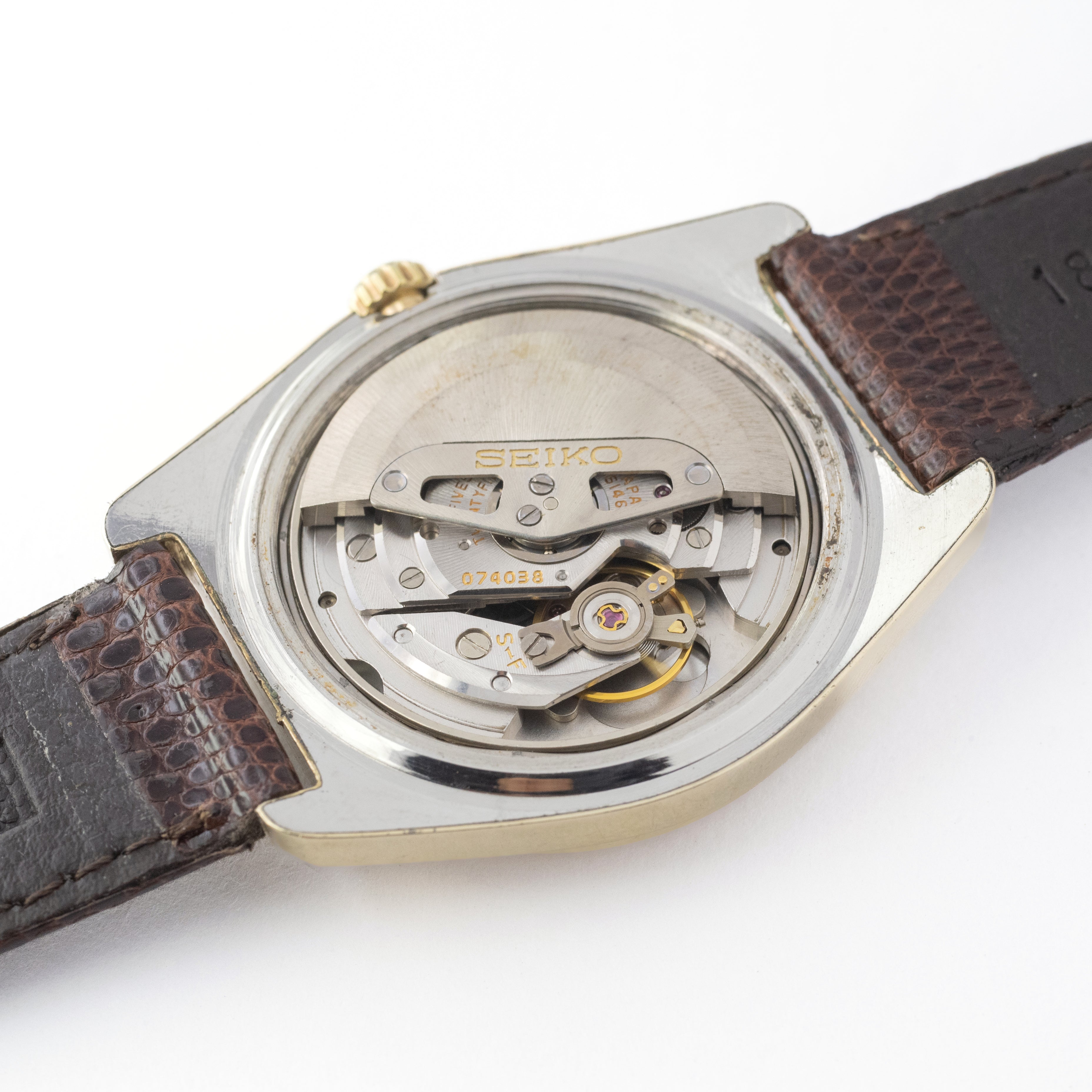 グランドセイコー 1968年製 Ref.6146-8000 希少CAPゴールドケース 36000振動 61GS