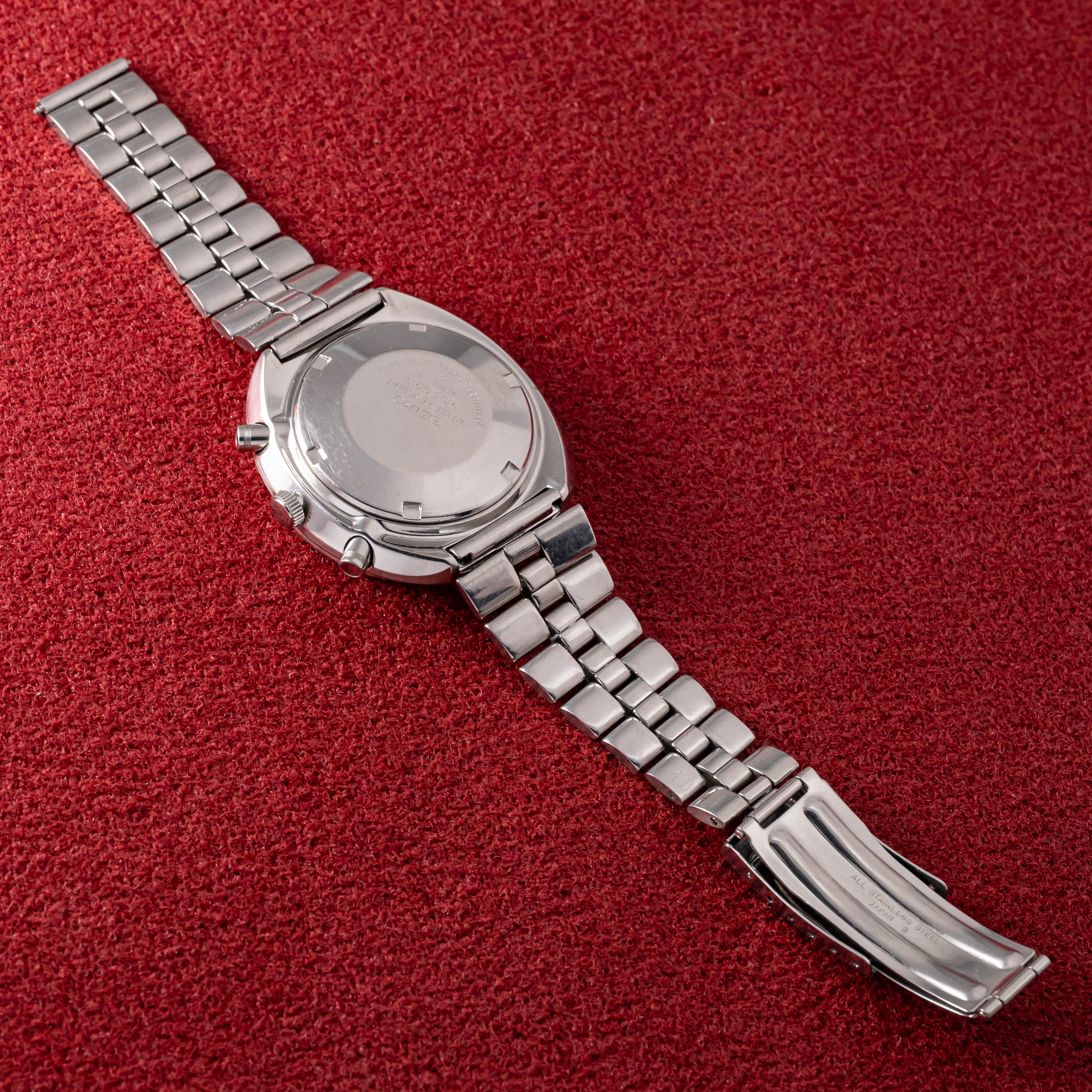 セイコー クロノグラフ 1969年製 Ref.6138-0012 国外仕様 逆パンダダイヤル