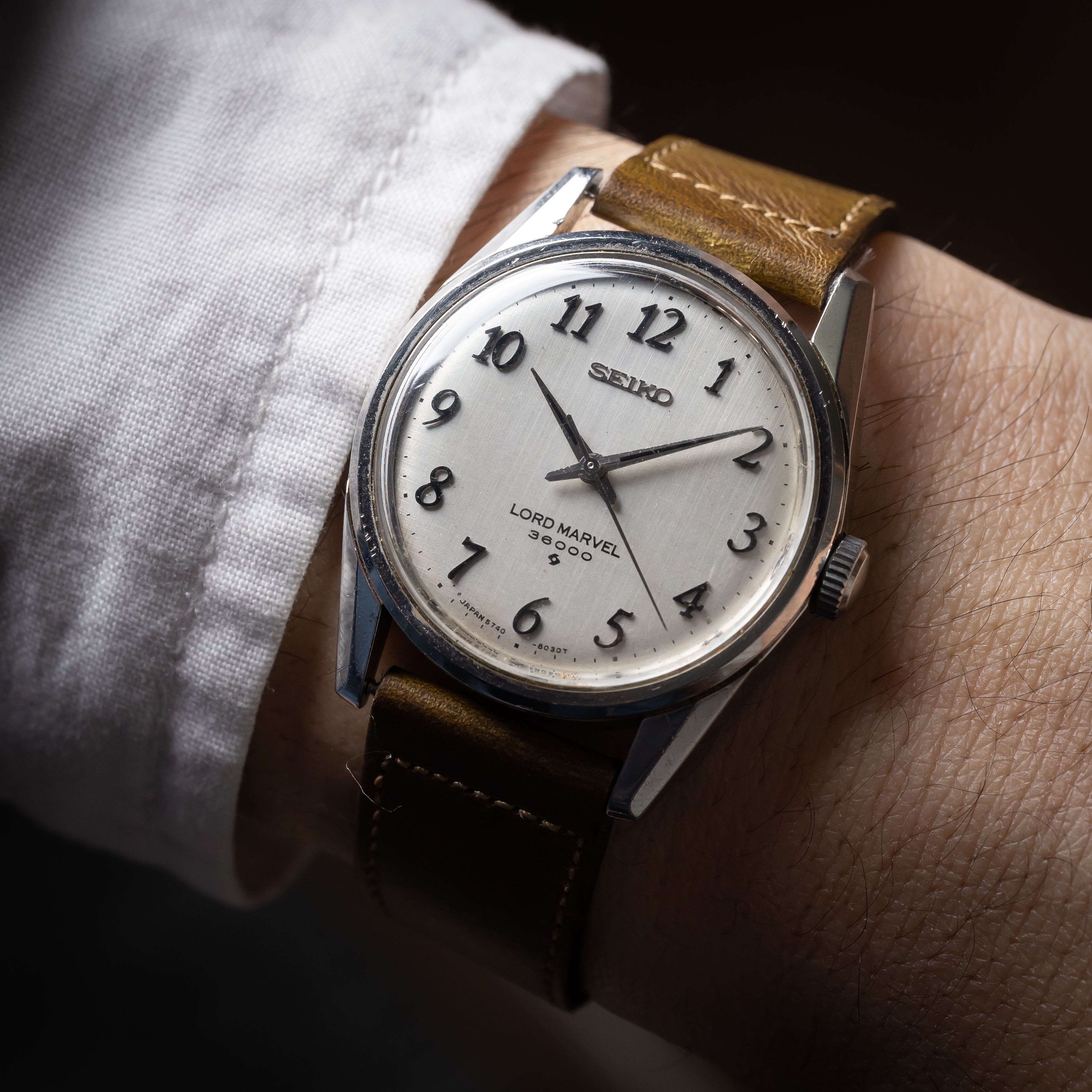 セイコー 1973年製 ロードマーベル 36000 アラビアダイヤル Ref.5740-8000