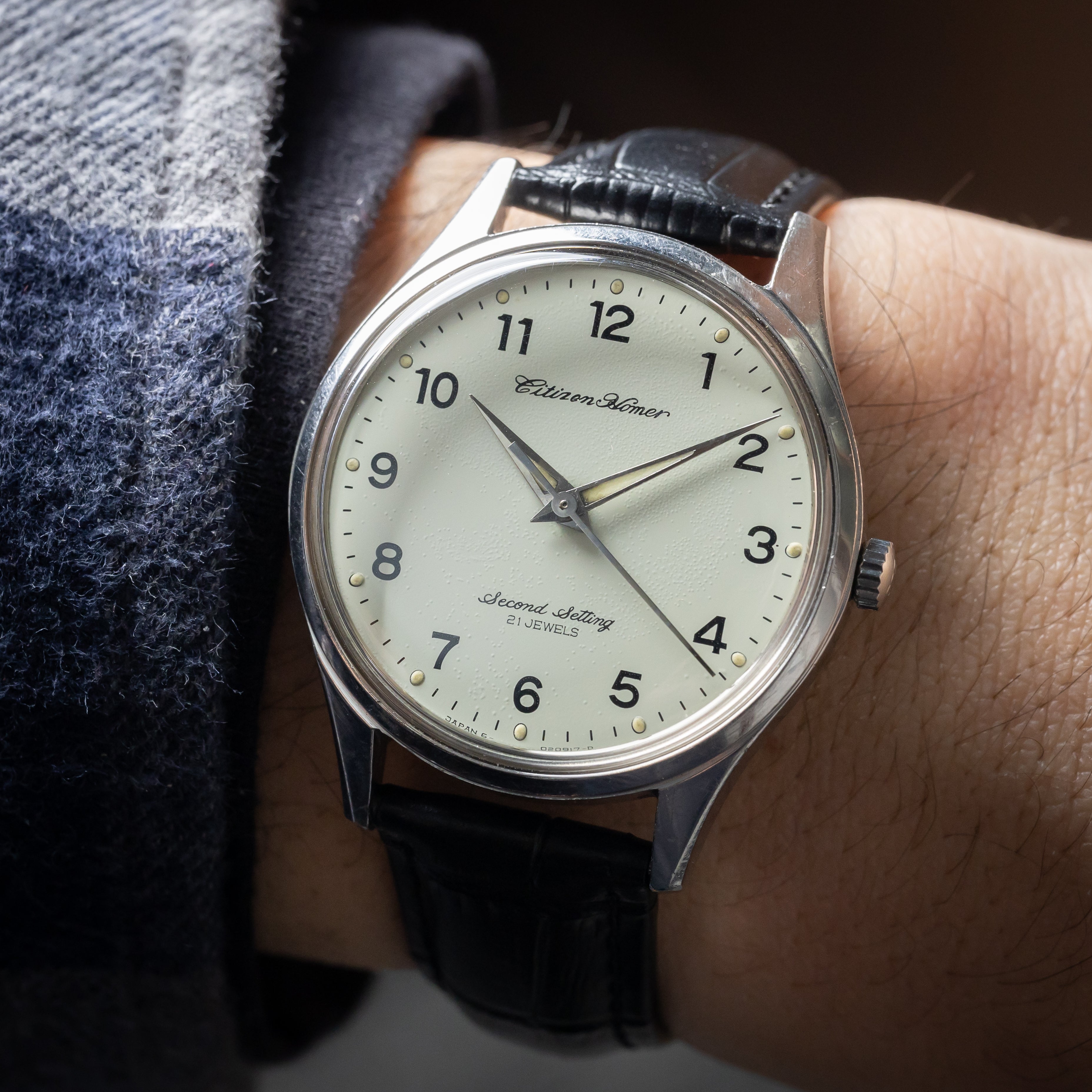 シチズン ホーマー 1980年製/昭和55年製 国鉄 手巻き