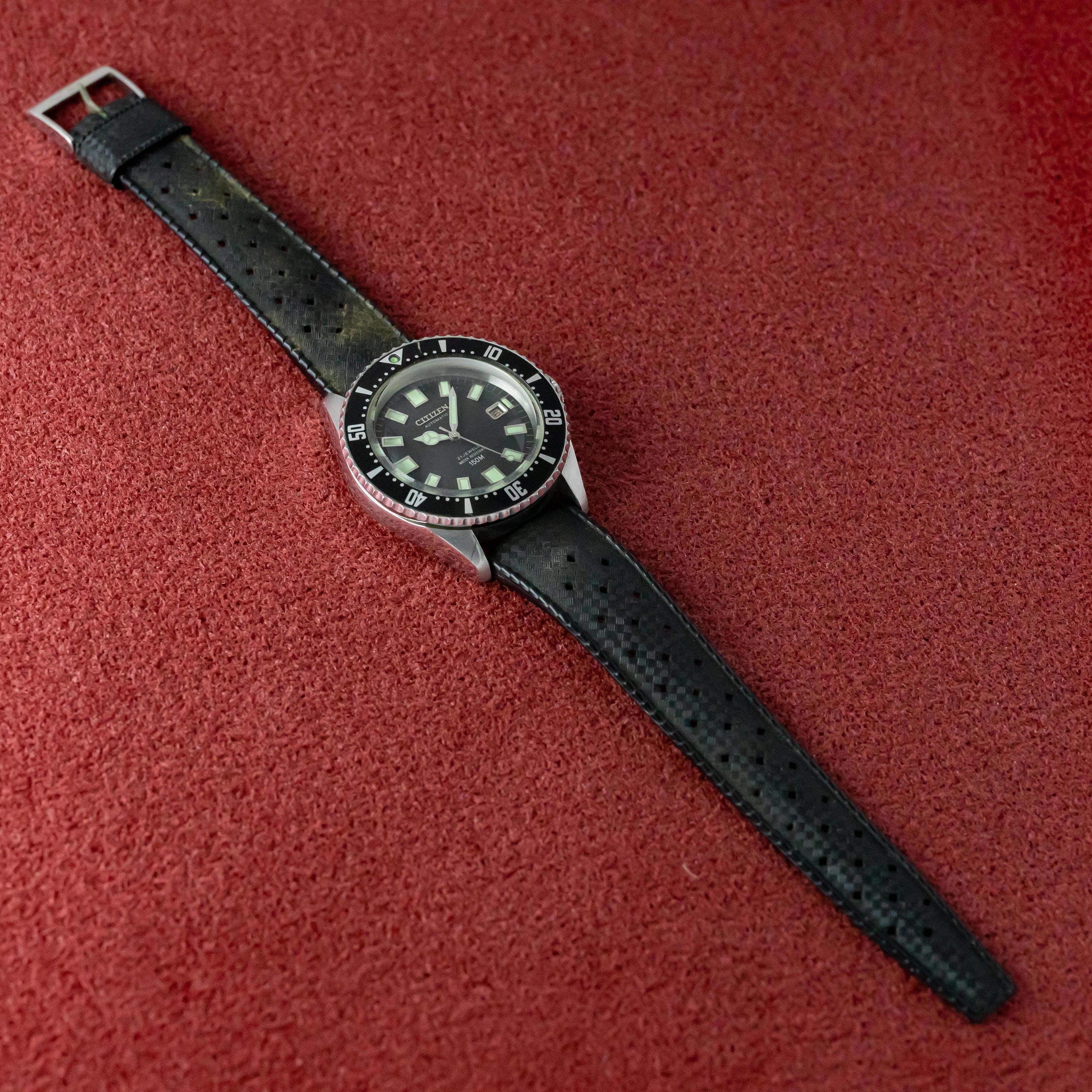 シチズン チャレンジダイバー 1978年製 150M 赤カレンダー