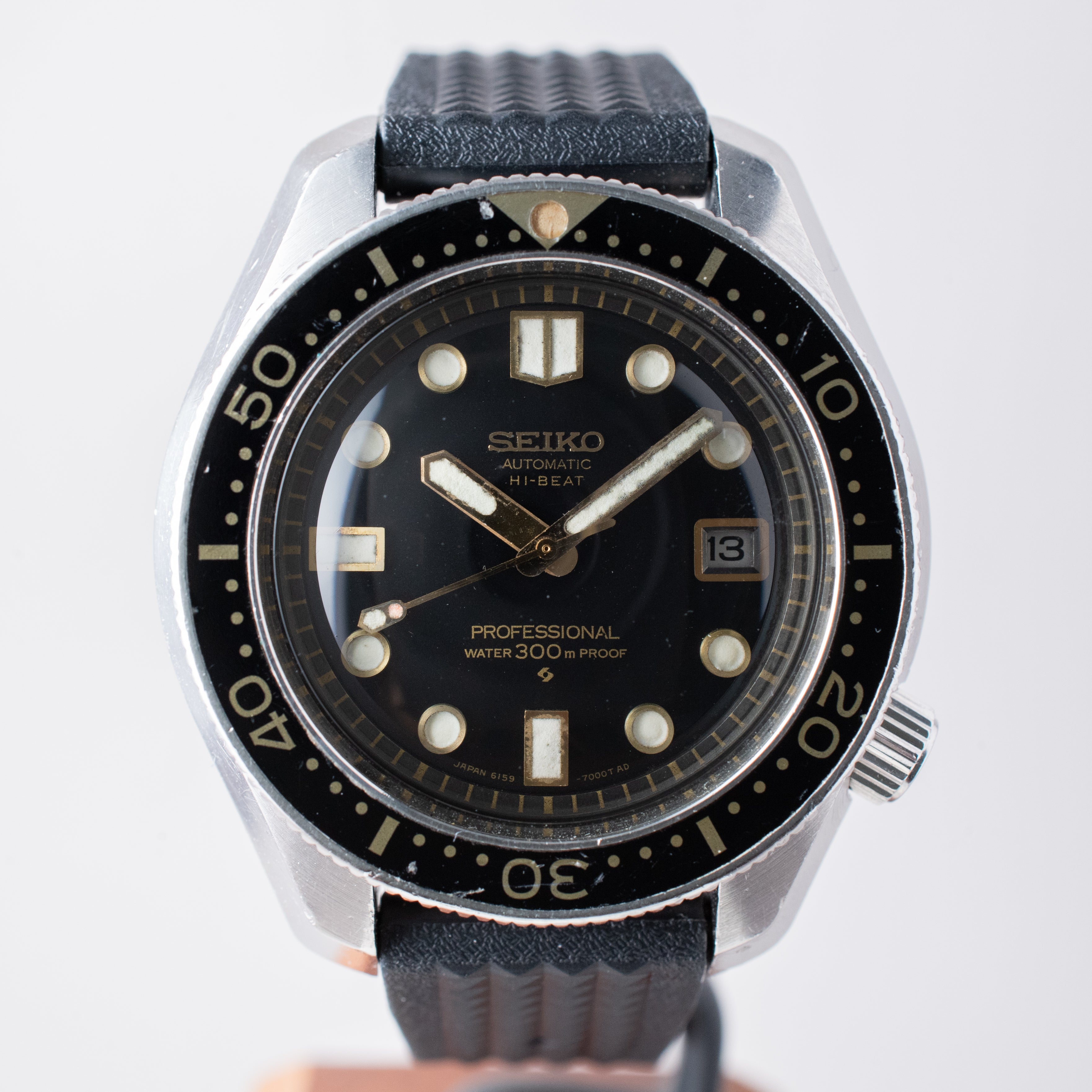 セイコー プロフェッショナルダイバー300m 6159-7001 1969年製 10振動