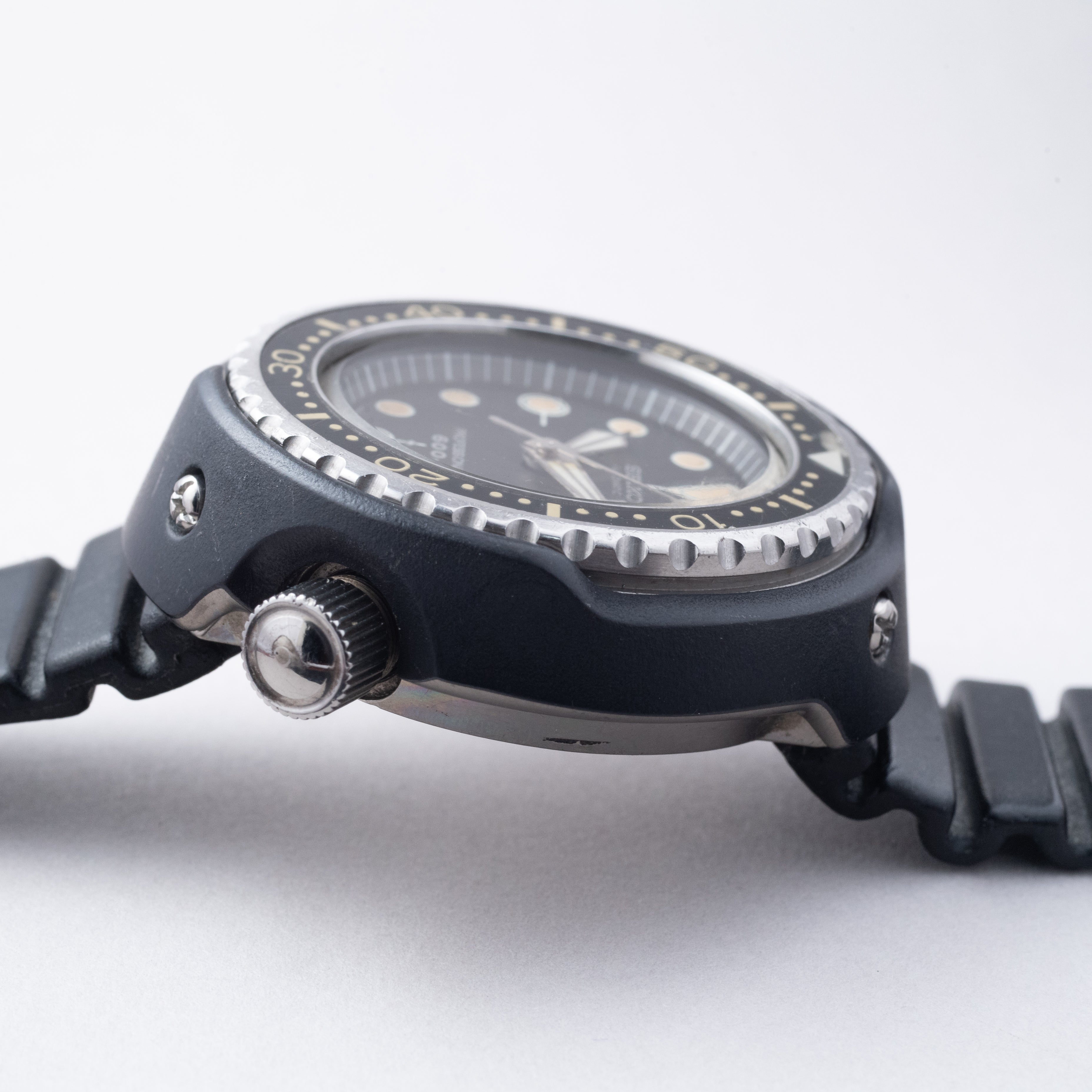 セイコー 600mダイバー Ref.6159-7010 1976年製 ツナ缶ファーストモデル チタンケース