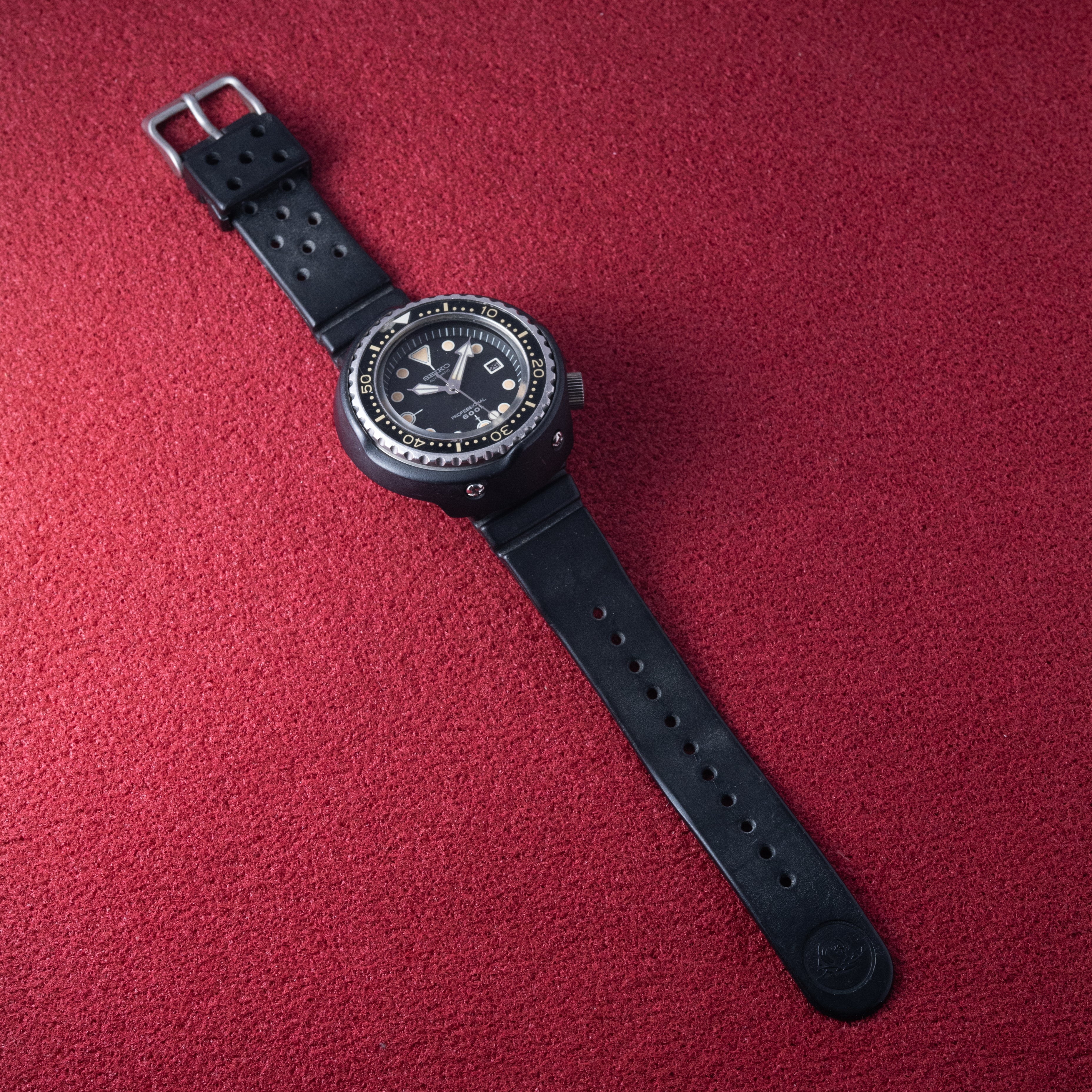 セイコー 600mダイバー Ref.6159-7010 1976年製 ツナ缶ファーストモデル チタンケース