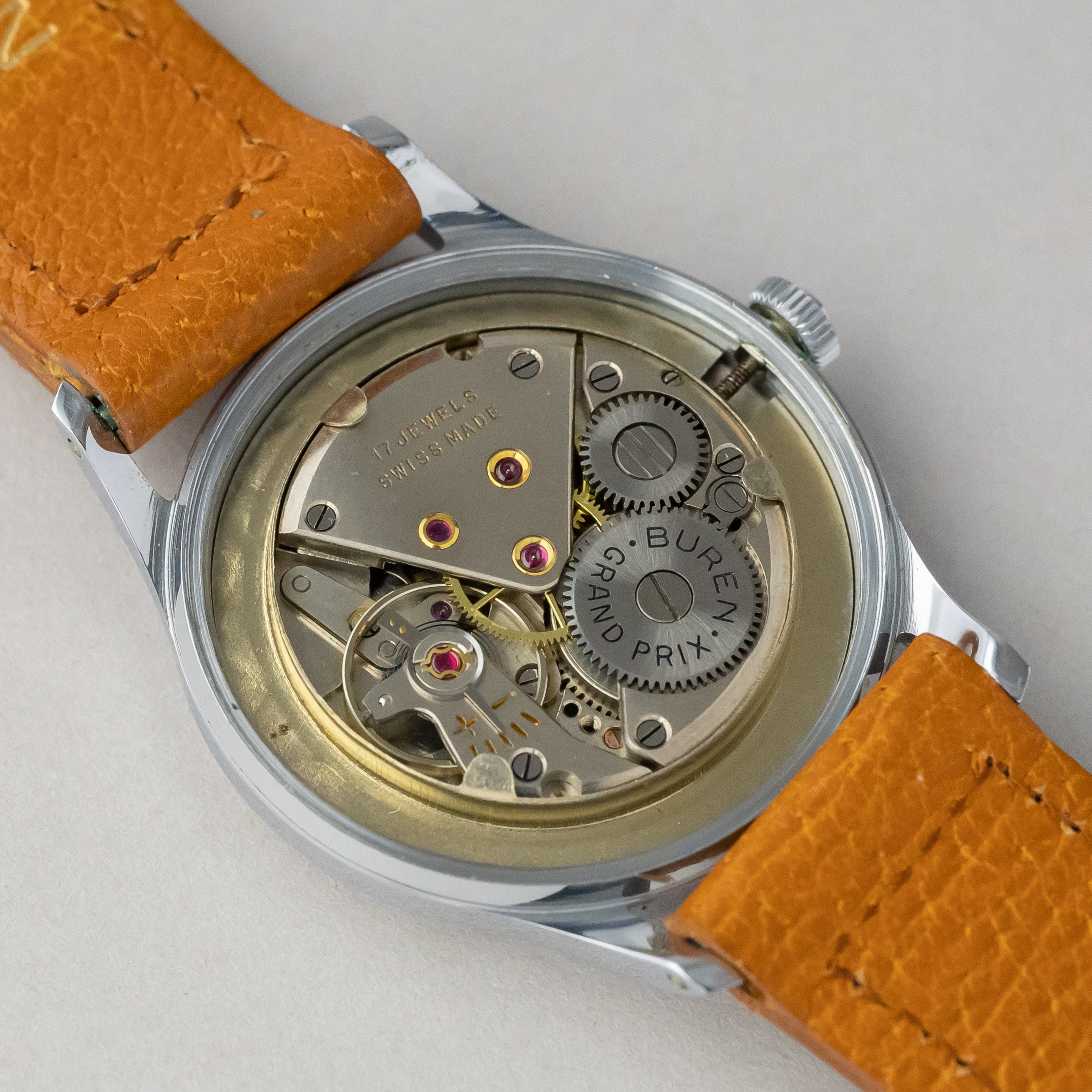 ビューレン グランプリ 未使用品 タグ付き1950年代製 GRAND PRIX 手巻