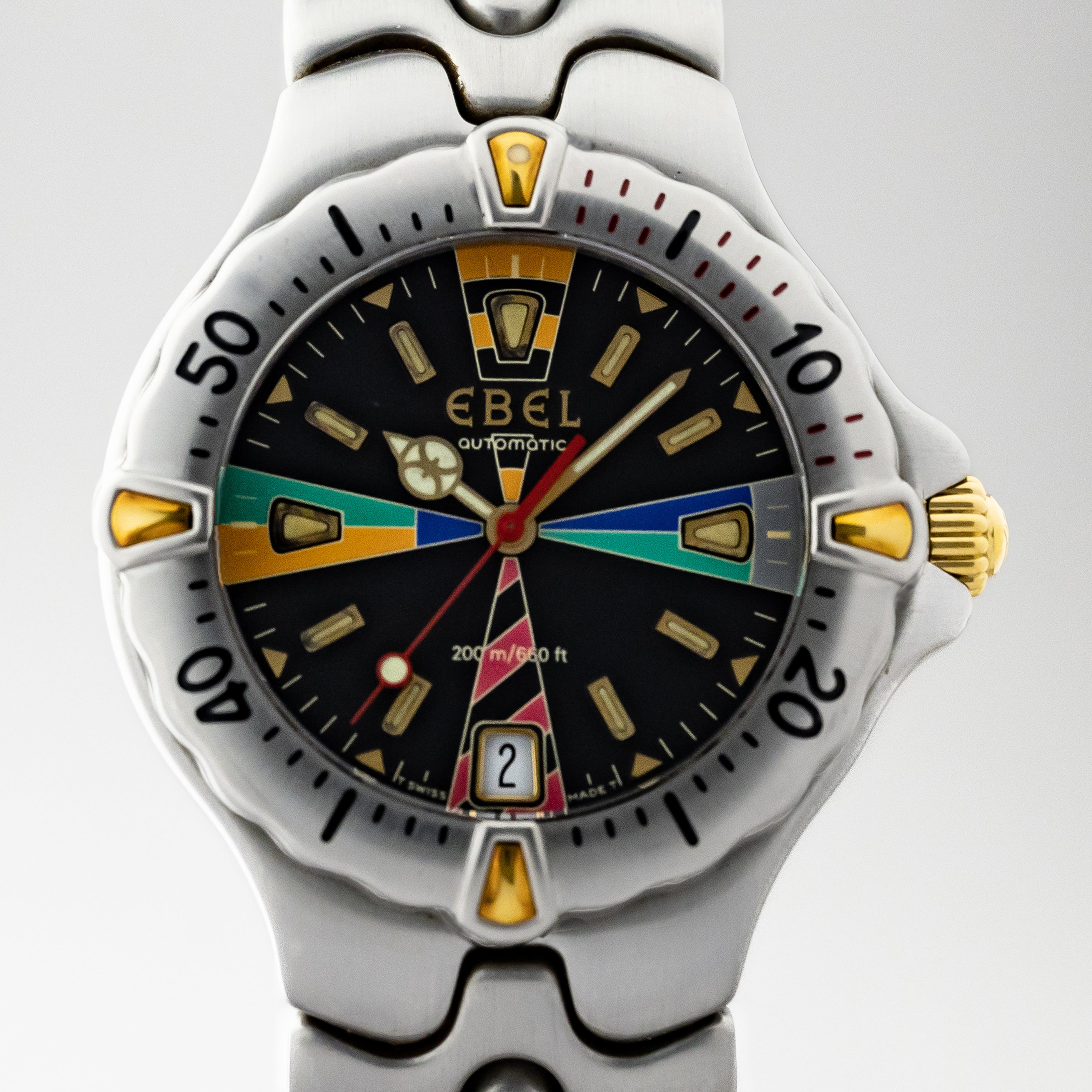 エベル スポーツウェーブ 1990年代製 トリチウム夜光