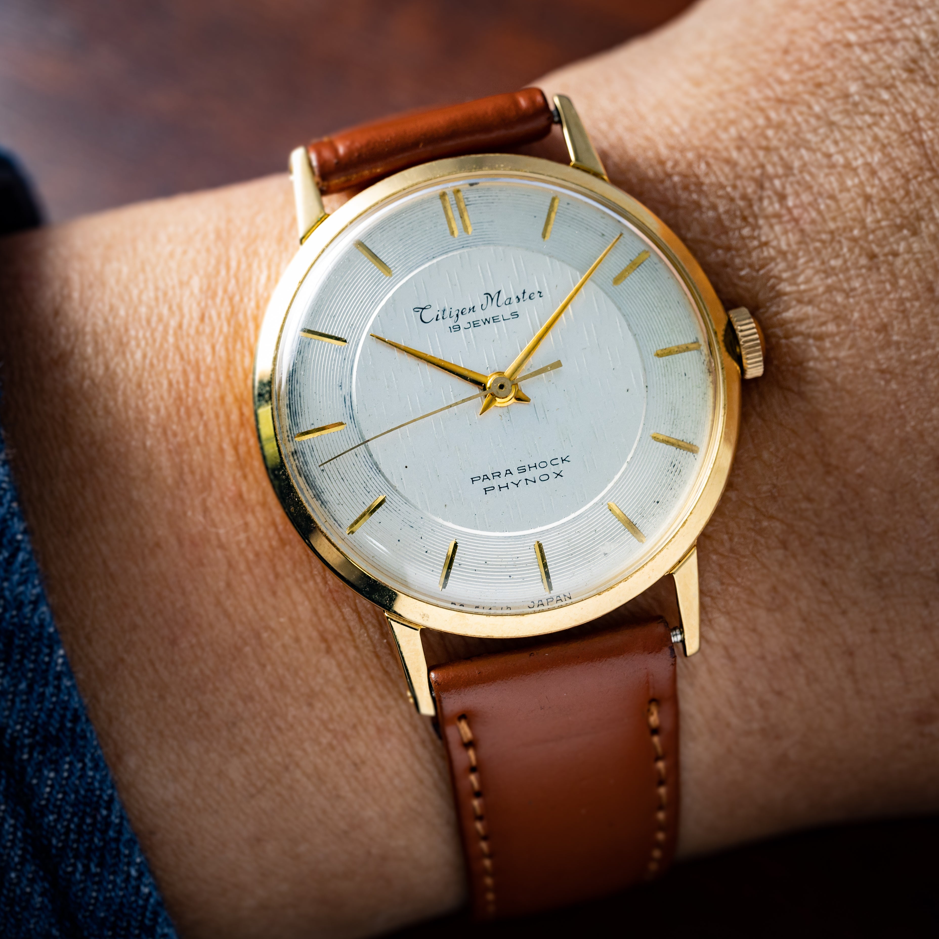 シチズン パラショック 1960年製/昭和35年製 マスター タグ CITIZEN尾錠付