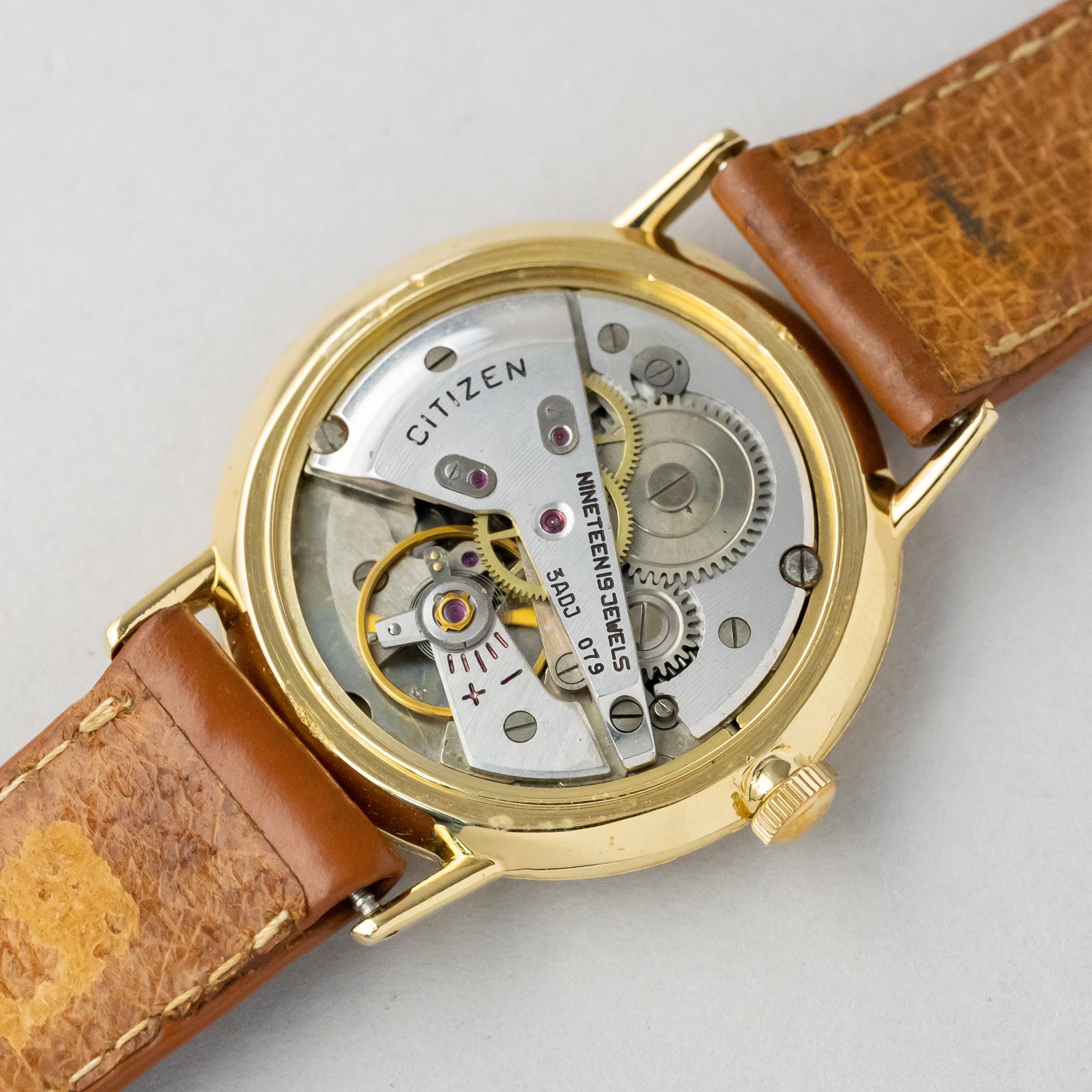 シチズン パラショック 1960年製/昭和35年製 マスター タグ CITIZEN尾錠付