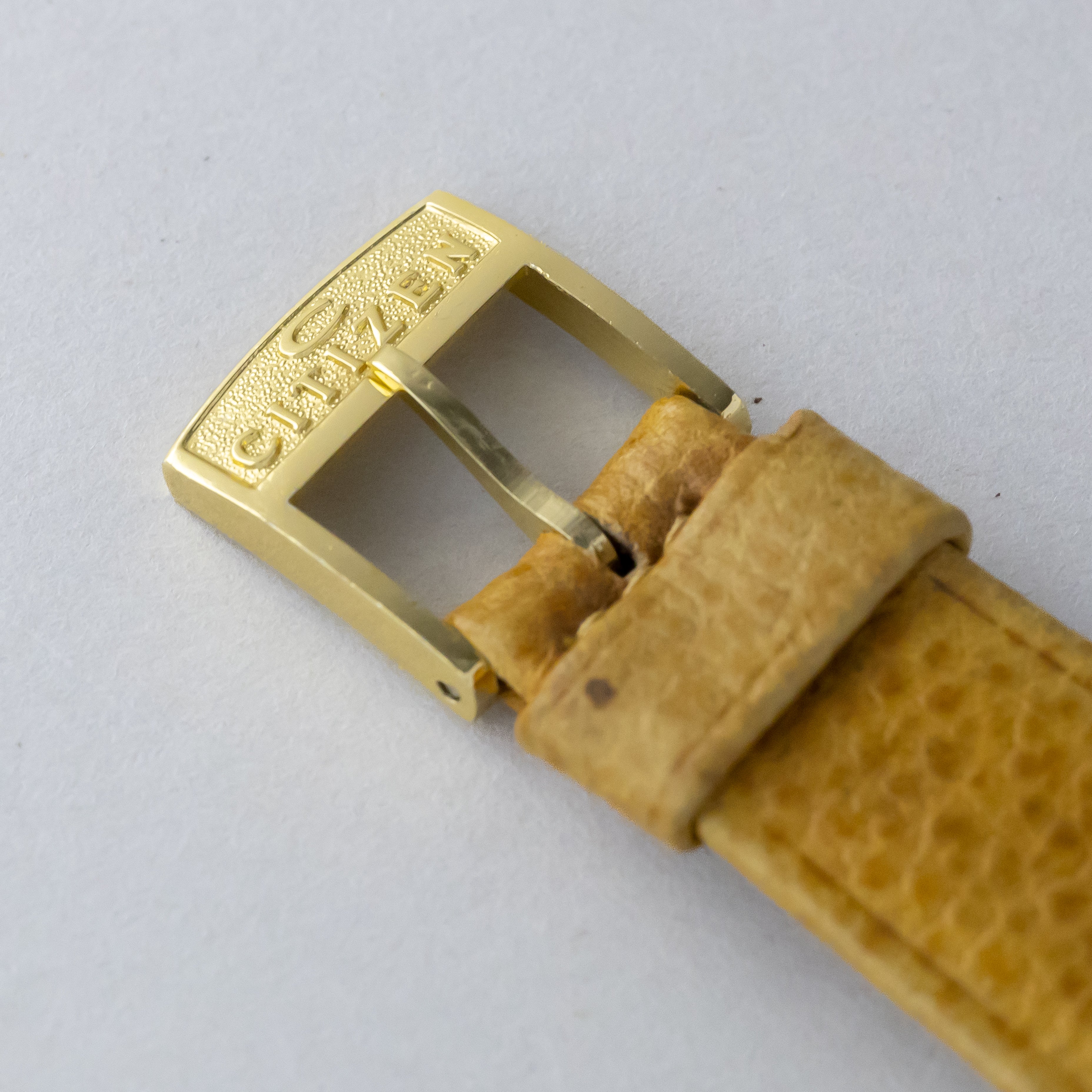 シチズン エース タグ付き美品 1961年製 オリジナル革ベルト尾錠 Ref.A15702