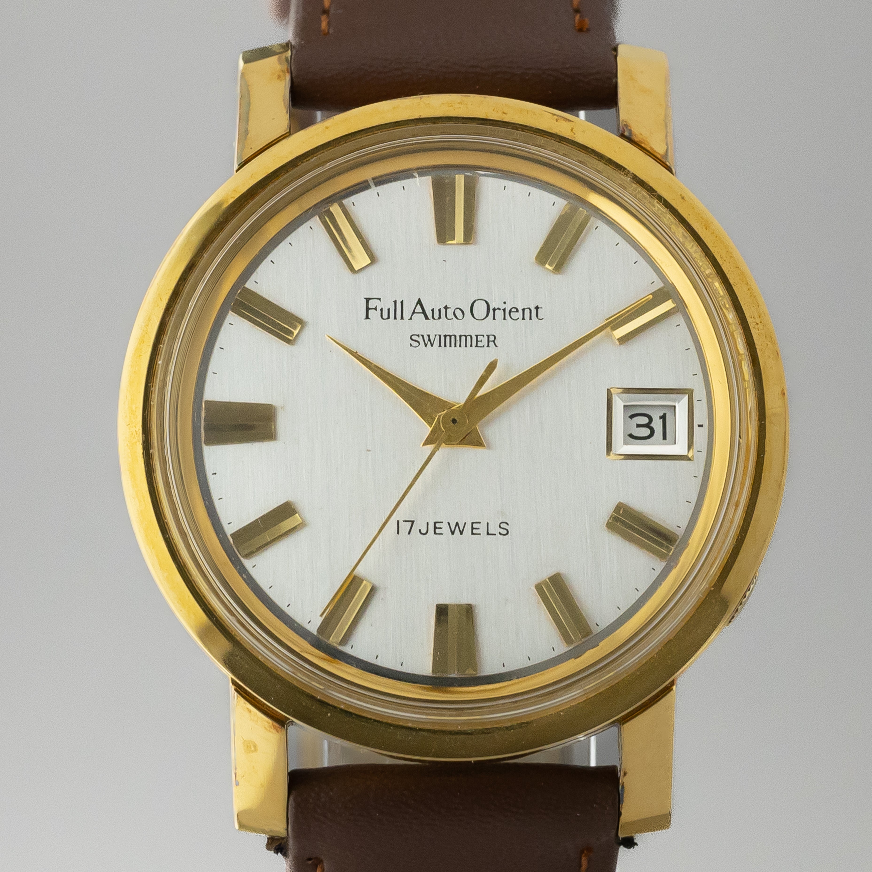 オリエント フルオート オリエント スイマー美品 1960年代製 金張り