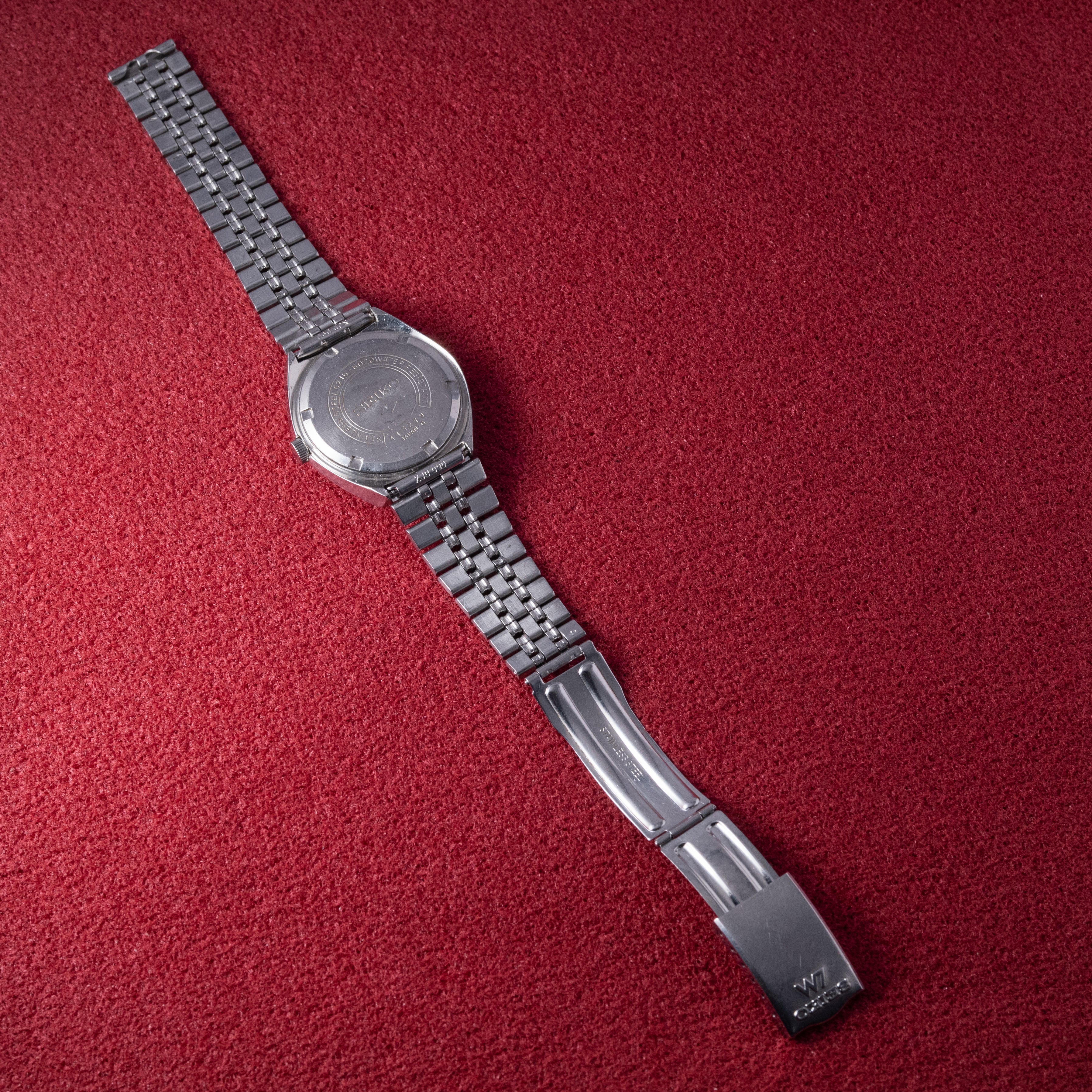 セイコー LMスペシャル 1974年製 カットガラス ブラウン Ref.5216-6020 純正ブレス付き