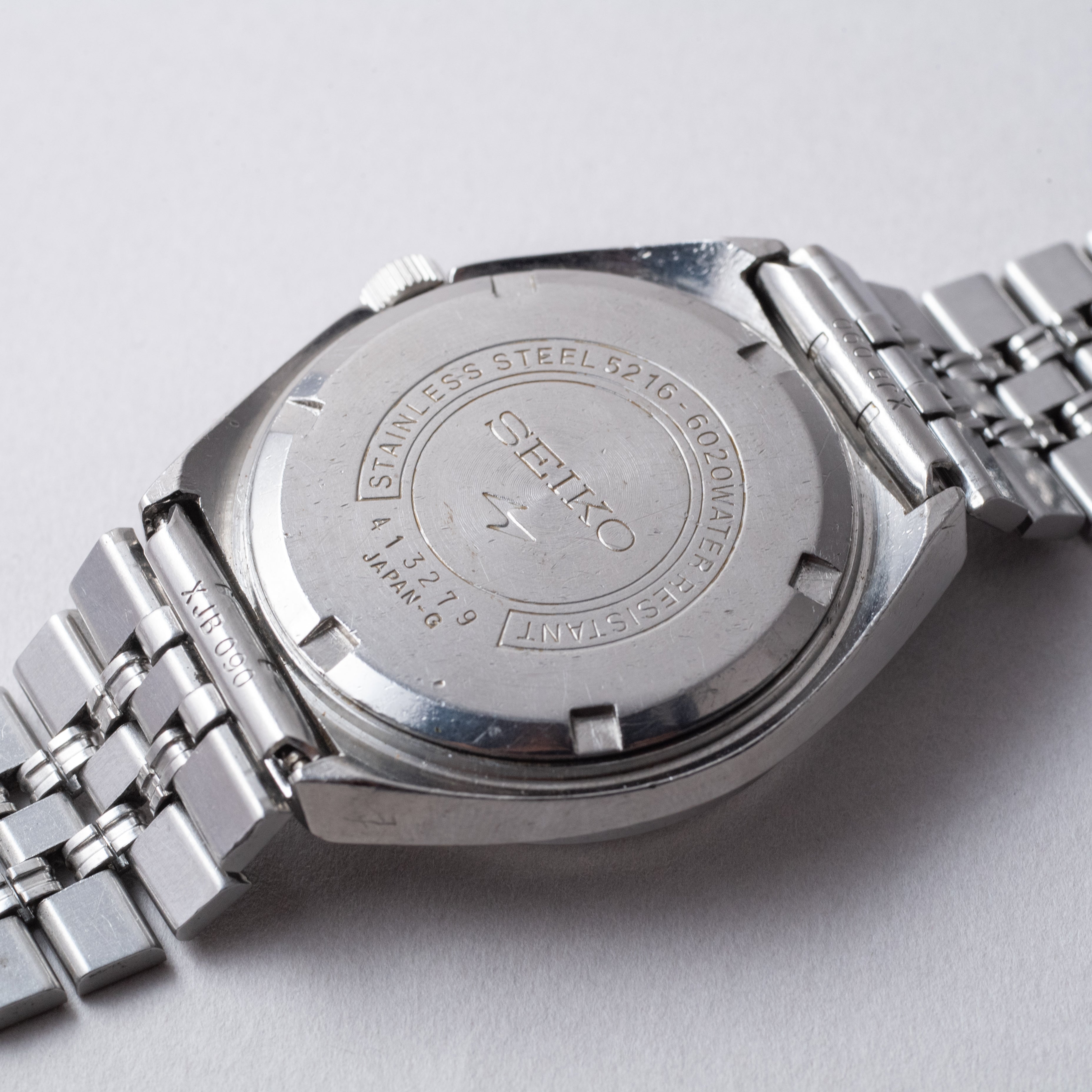 セイコー LMスペシャル 1974年製 カットガラス ブラウン Ref.5216-6020 純正ブレス付き