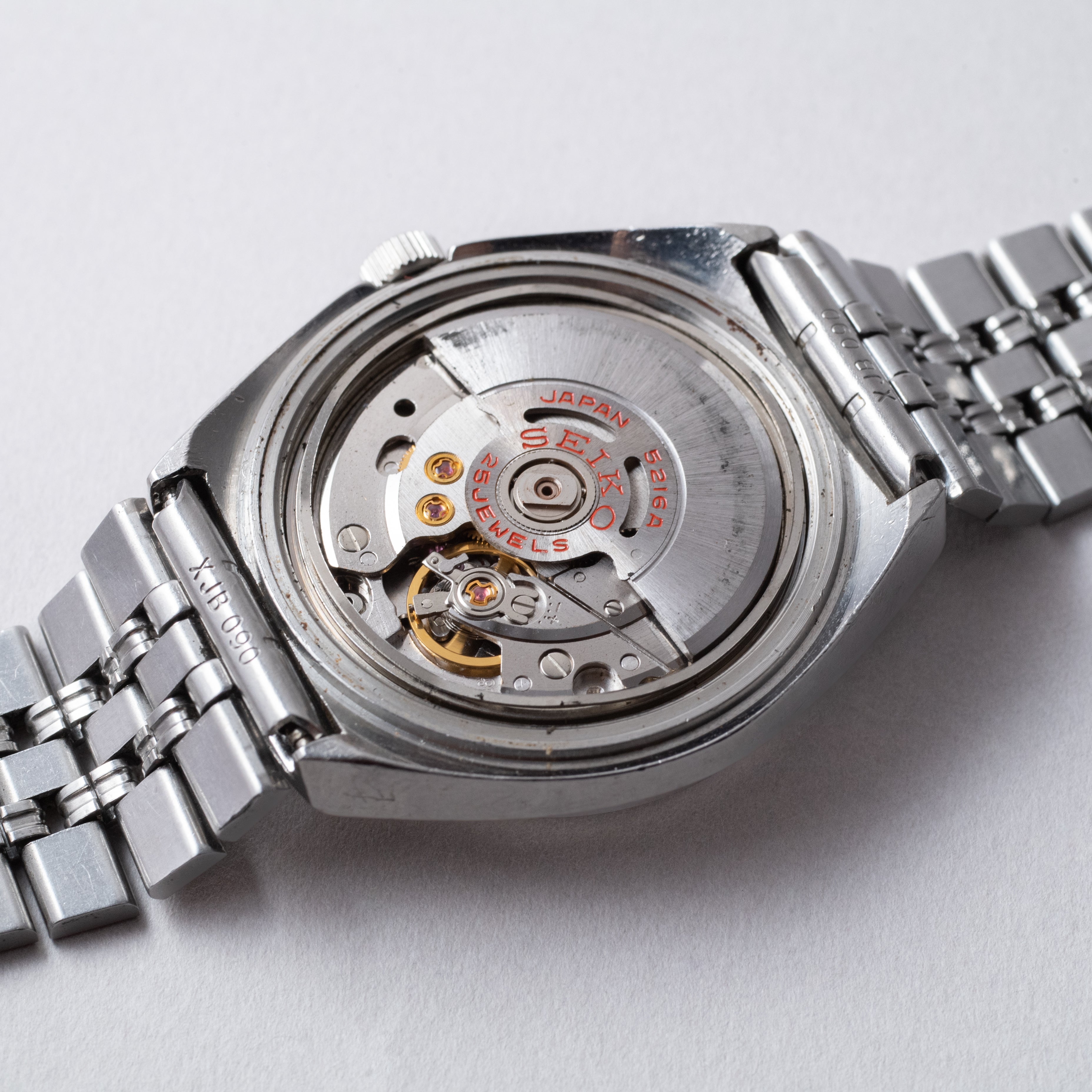 セイコー LMスペシャル 1974年製 カットガラス ブラウン Ref.5216-6020 純正ブレス付き