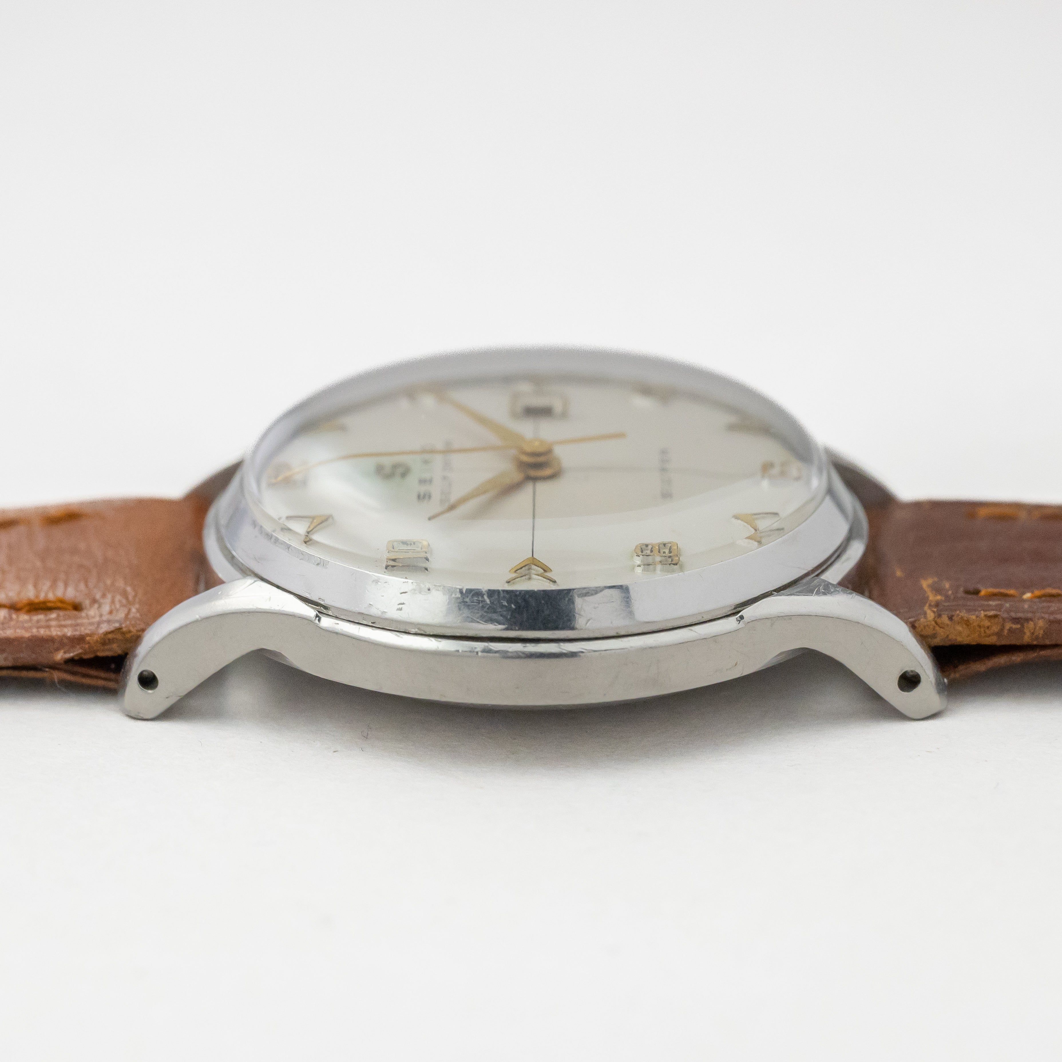 セイコー 1954年製 スーパー セルフデーター ステンレスケース Ref.13018