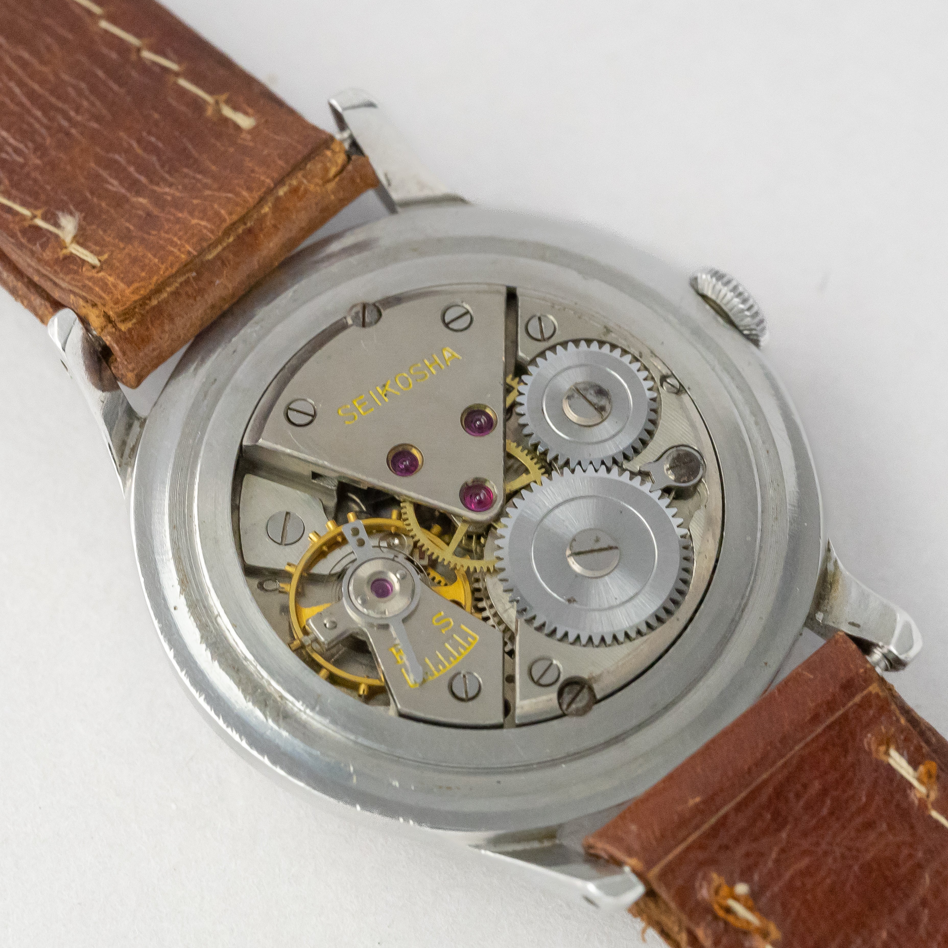 セイコー 1954年製 スーパー セルフデーター ステンレスケース Ref.13018