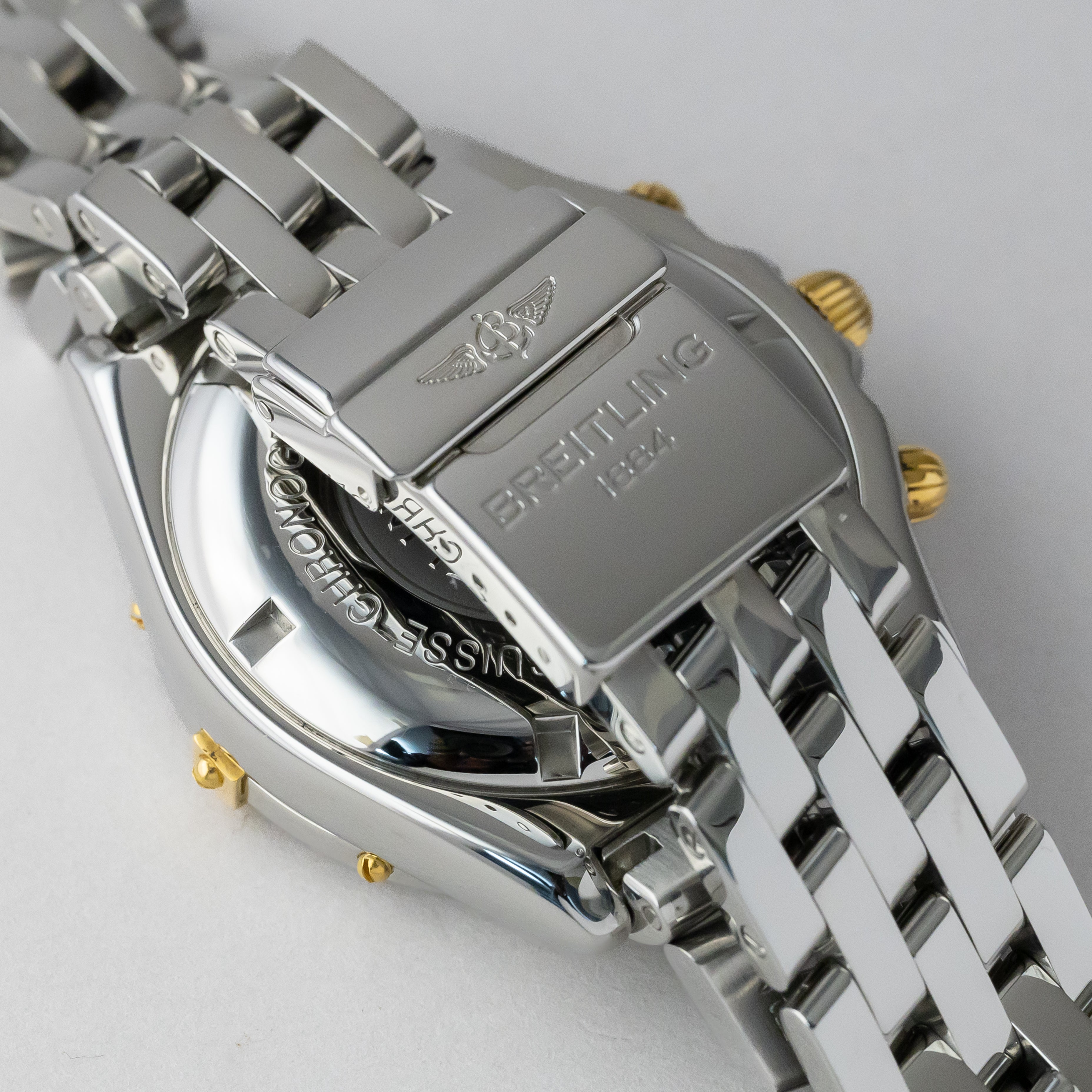 ブライトリング クロスウインド クロノグラフ ブルーダイヤル 1999年販売