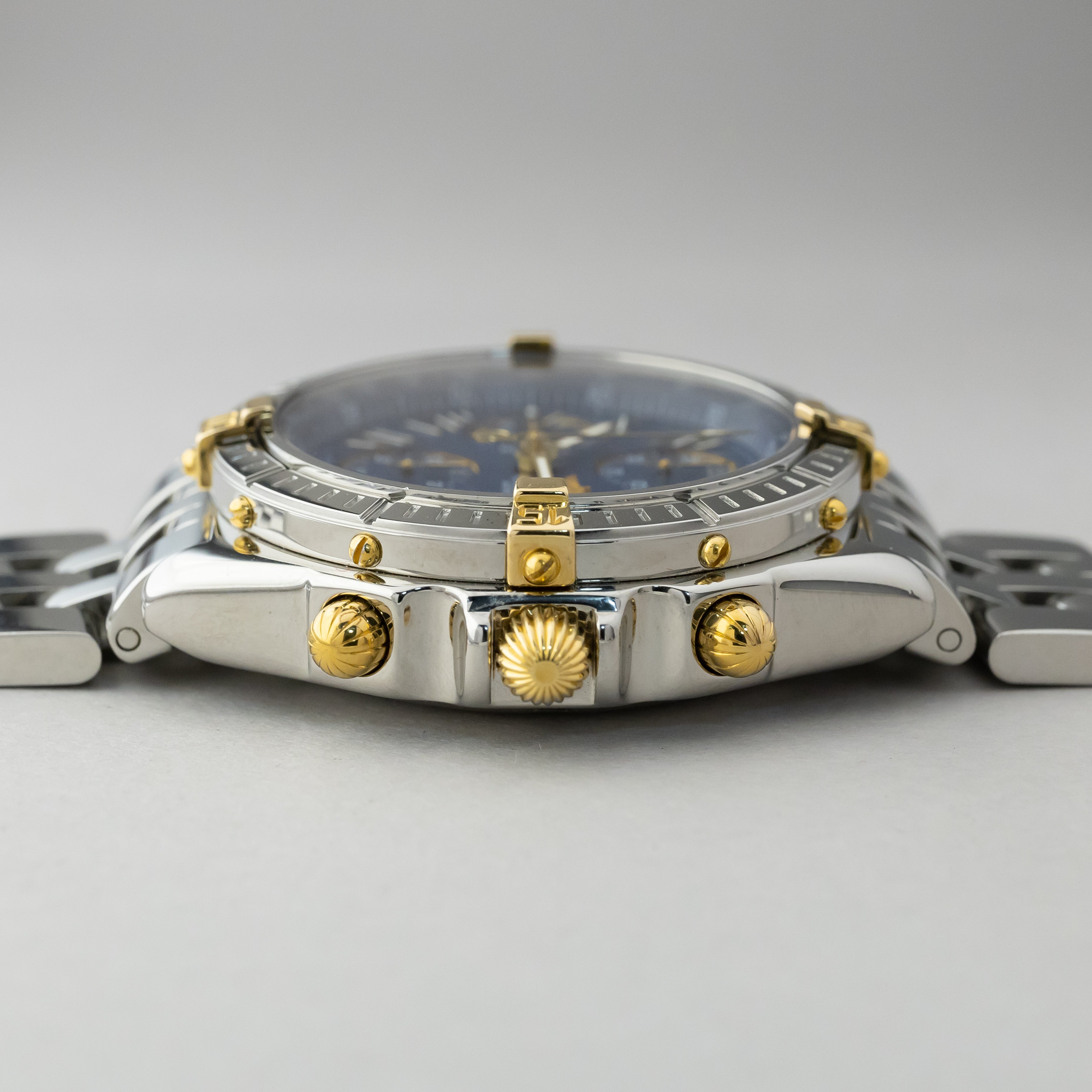 ブライトリング クロスウインド クロノグラフ ブルーダイヤル 1999年販売