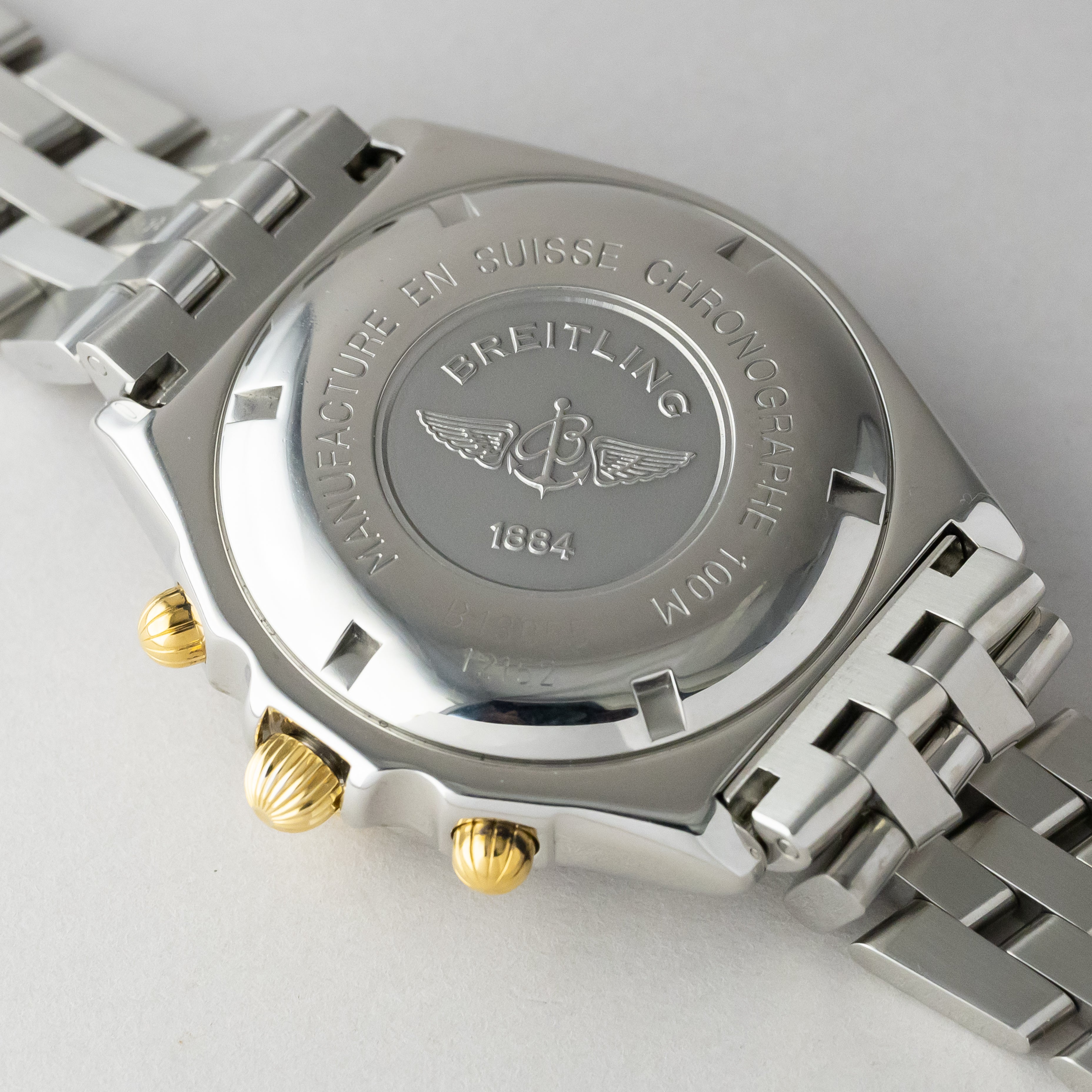 ブライトリング クロスウインド クロノグラフ ブルーダイヤル 1999年販売