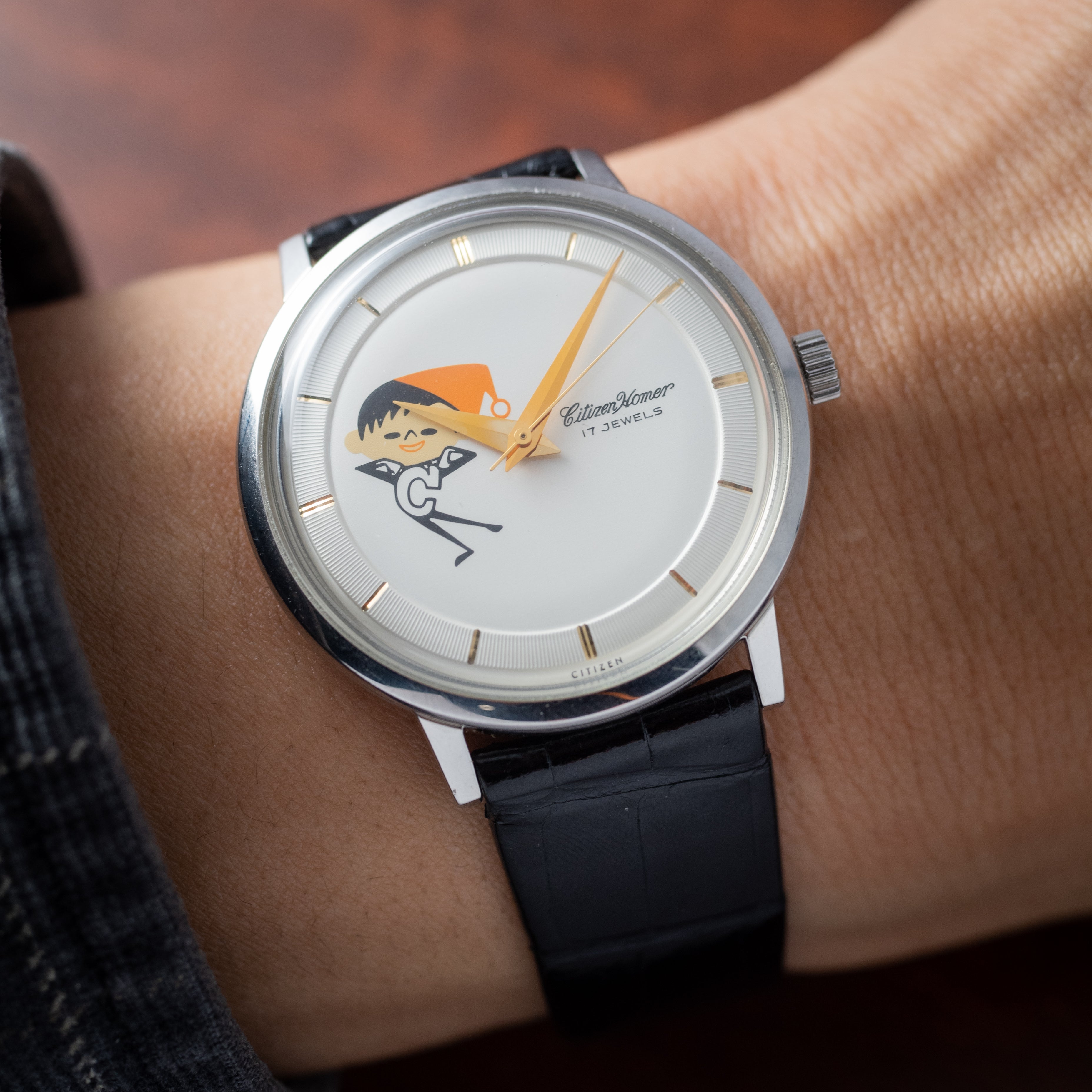 シチズン ホーマー Cちゃん 2000年製/平成12年製 シチズン生誕70周年記念限定モデル 手巻き