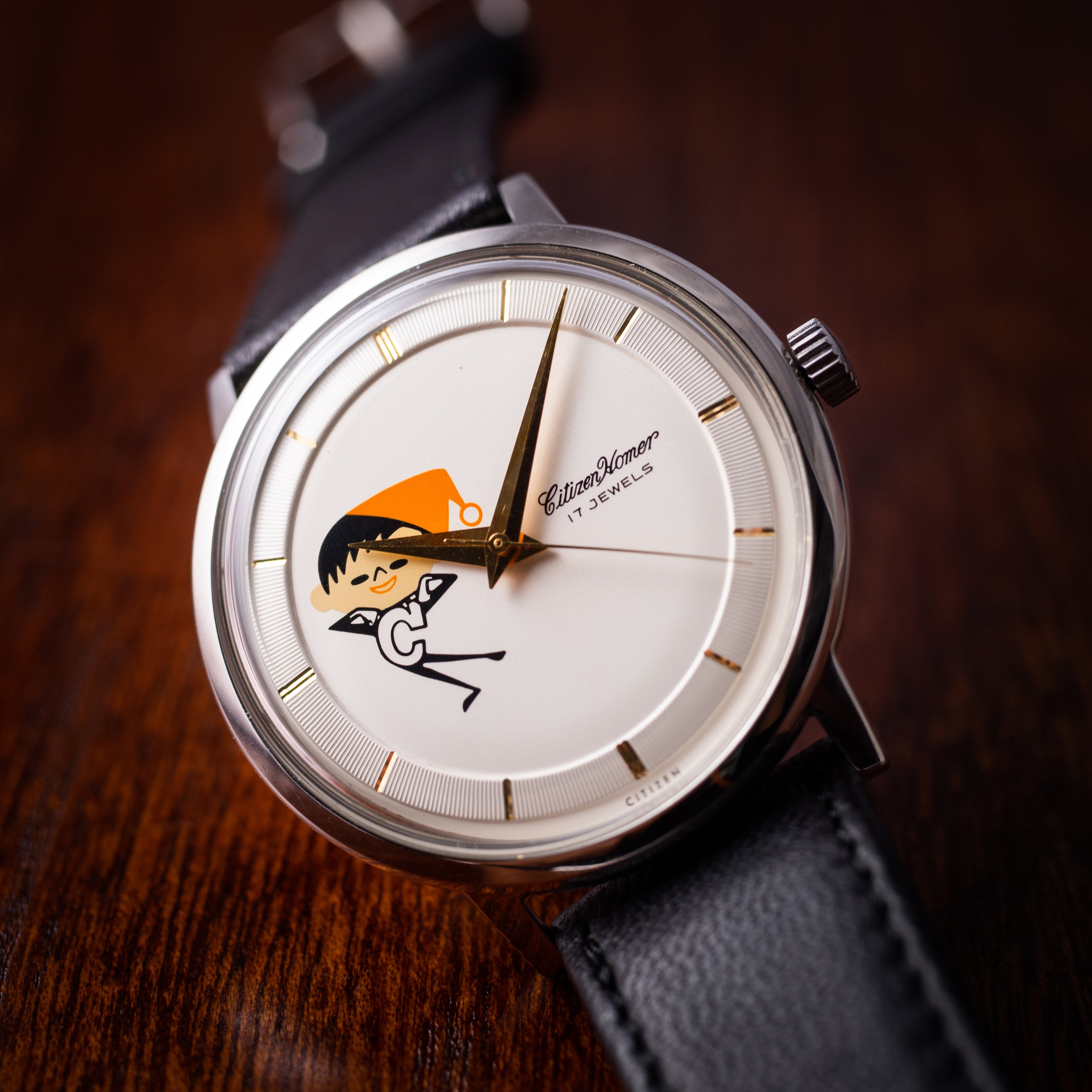 シチズン Cちゃん シチズン生誕70周年記念限定モデル 未使用品 手巻き式 ホーマー 2000年製