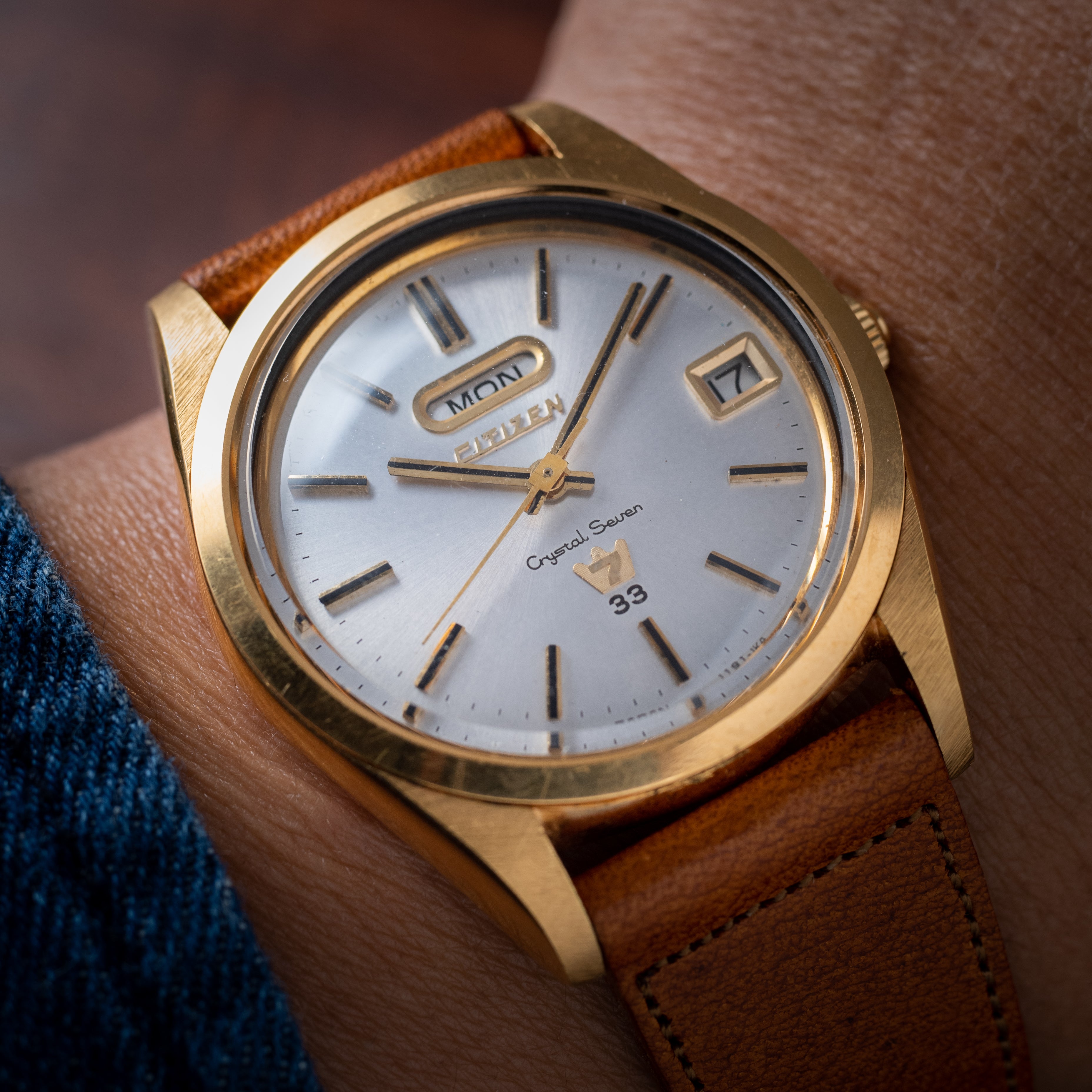 シチズン クリスタルセブン GF 1967年製 35石 美品