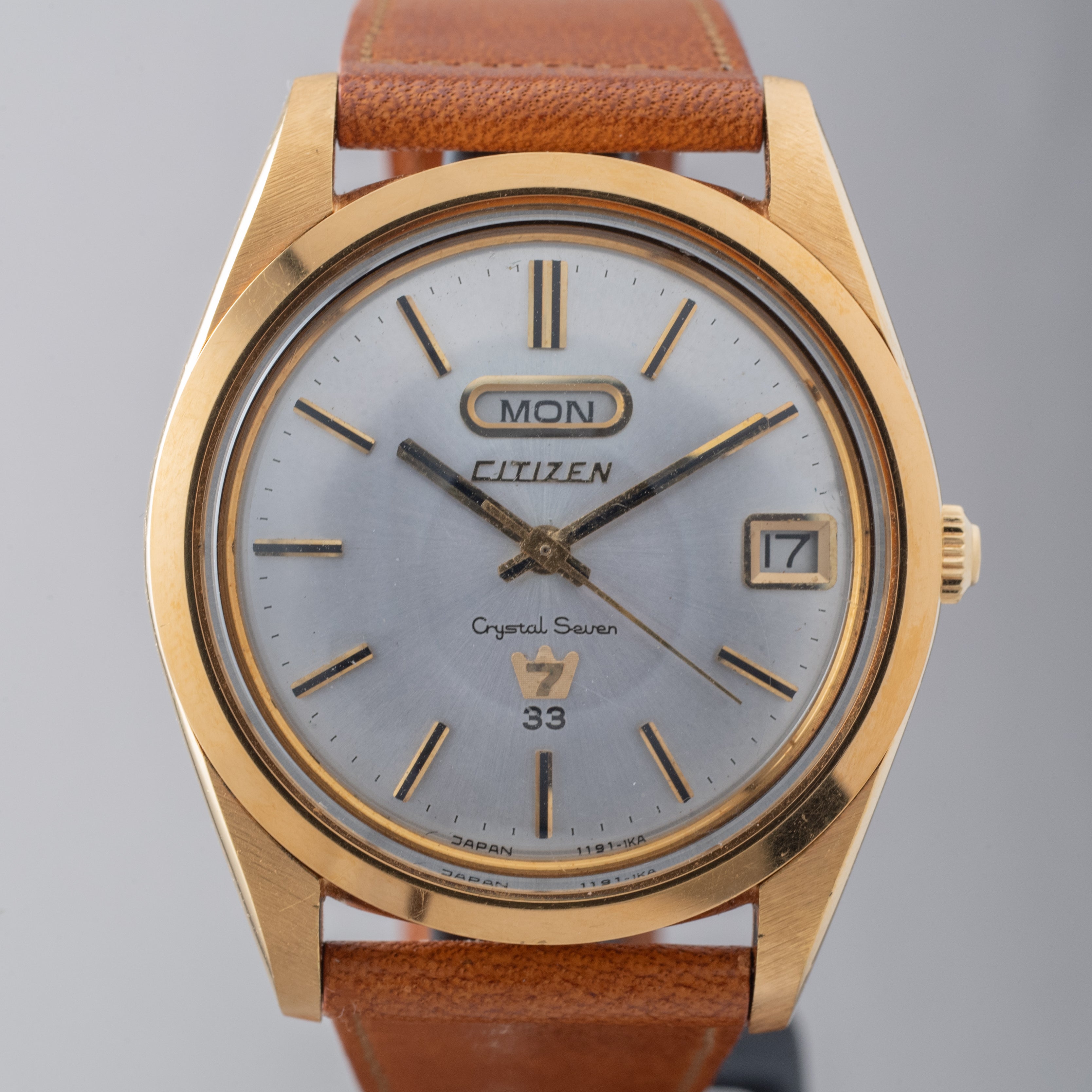 シチズン クリスタルセブン GF 1967年製 35石 美品