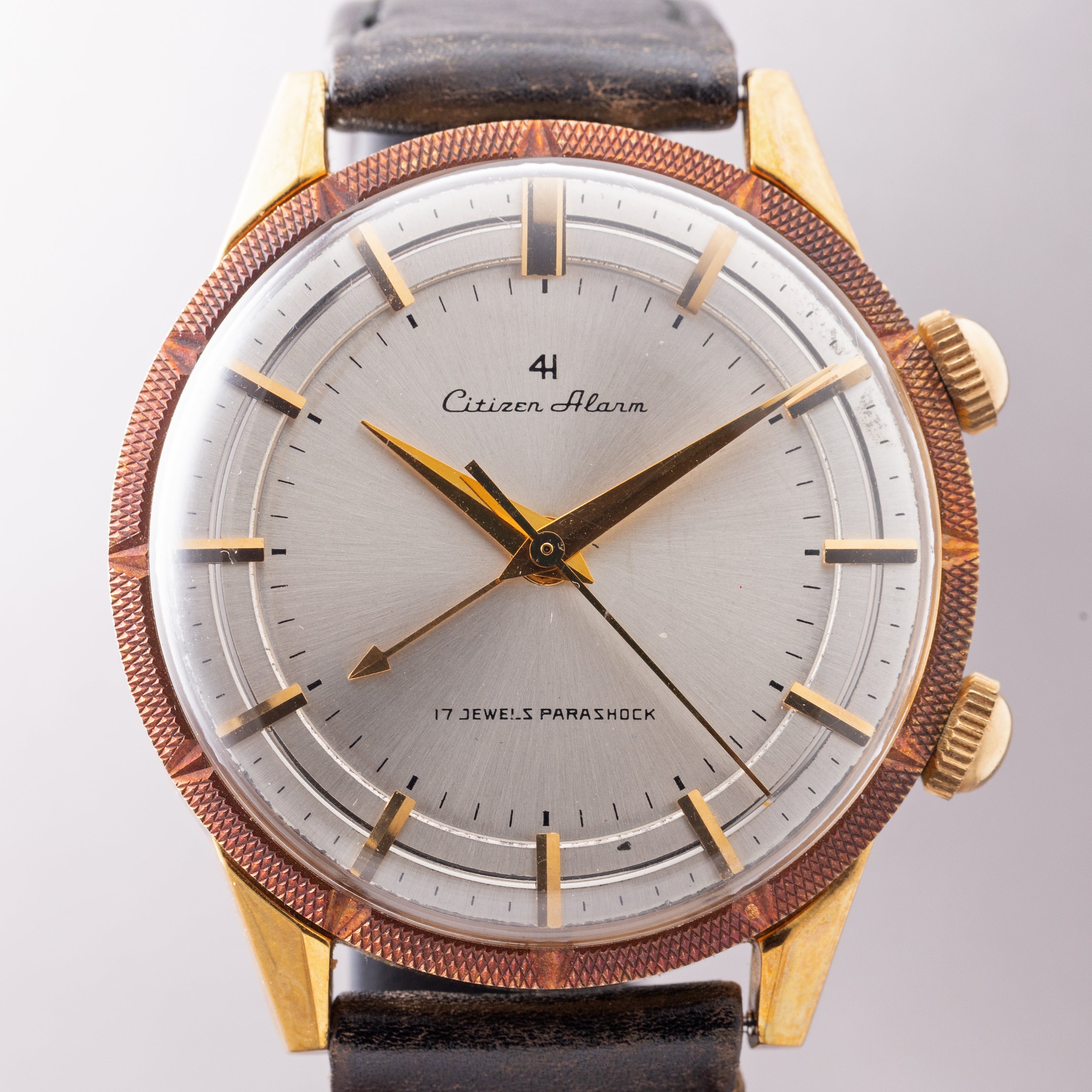 シチズン アラーム 1963年製 金張り デッドストック 手巻き