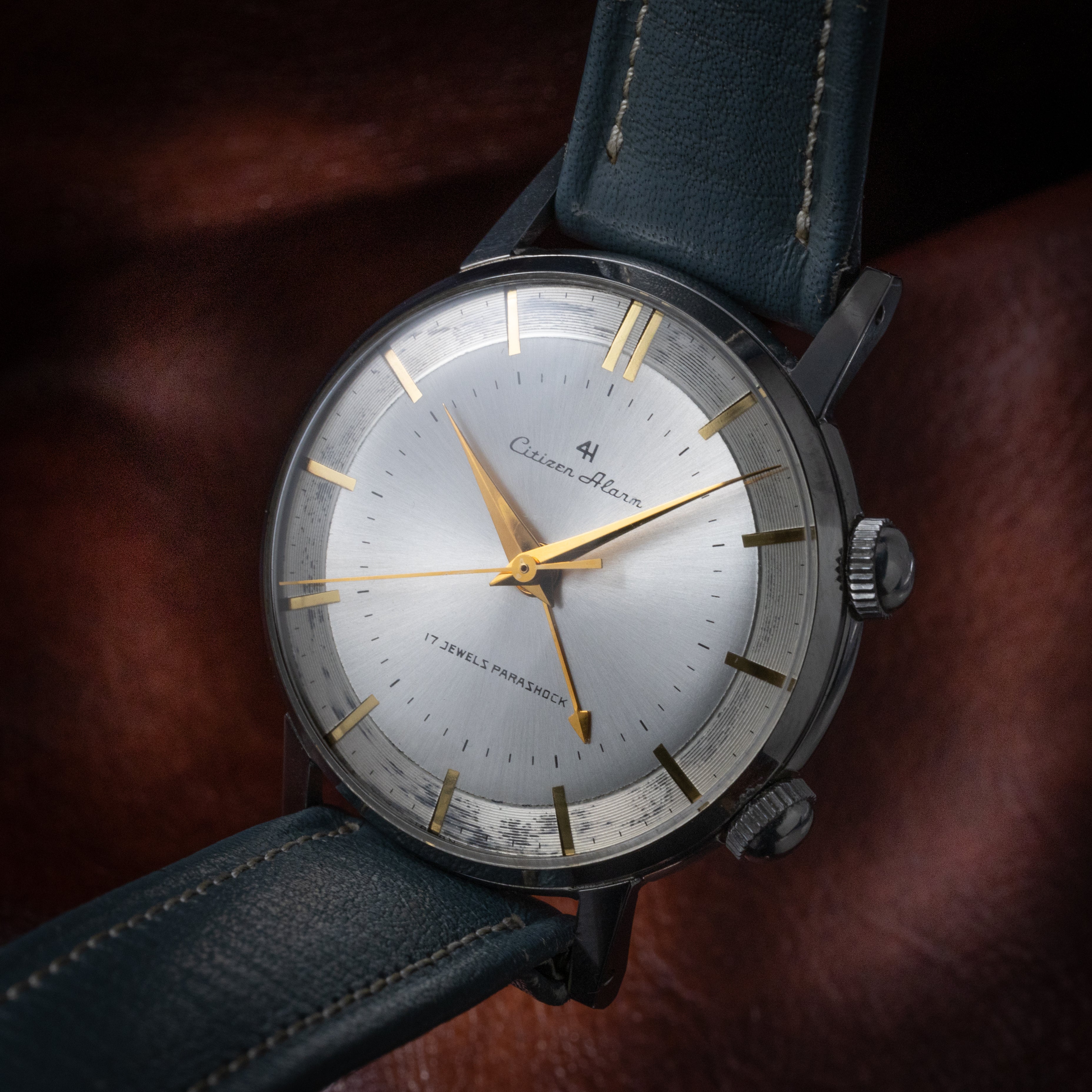 シチズン アラーム 1962年製 ステンレスケース 手巻き