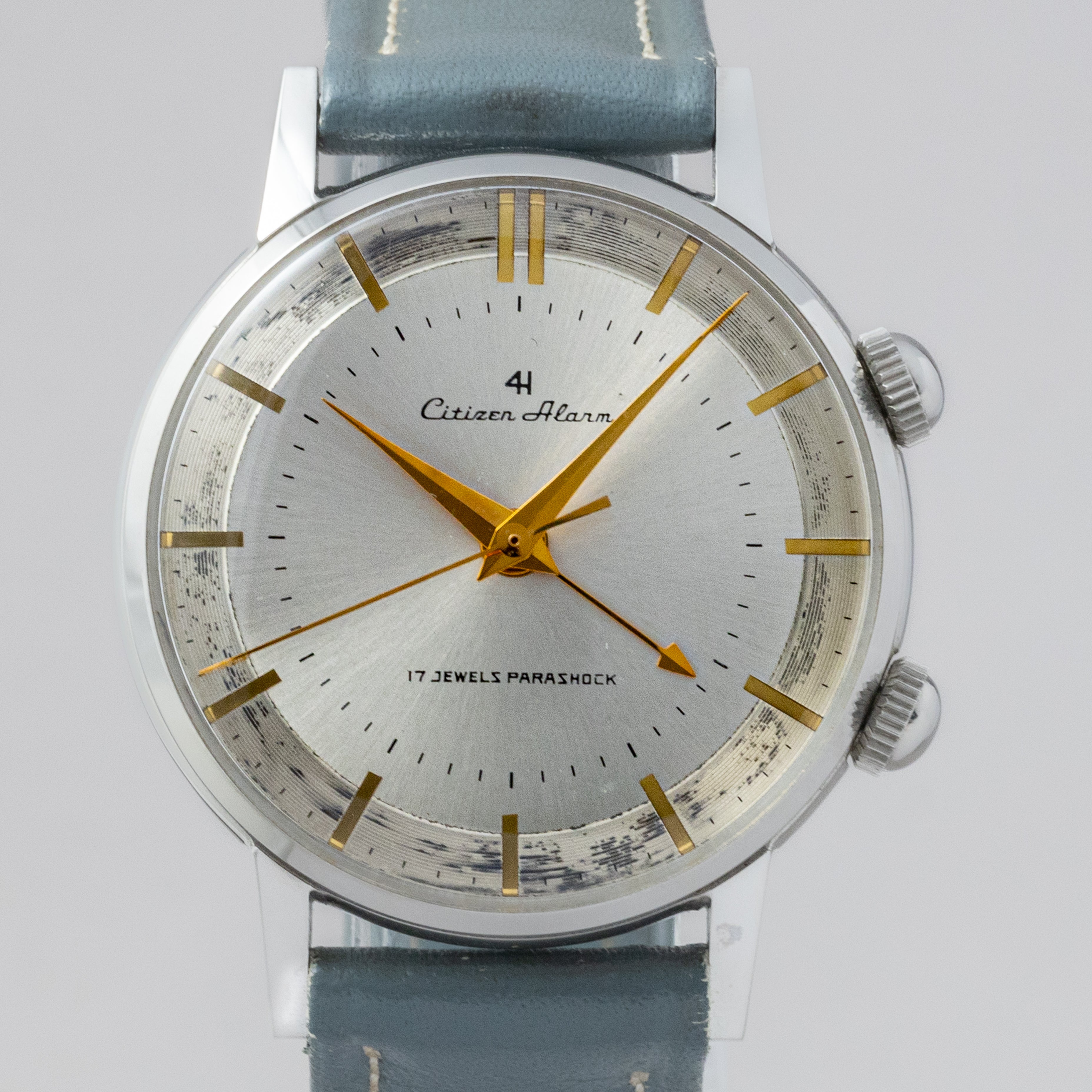 シチズン アラーム 1962年製 ステンレスケース 手巻き