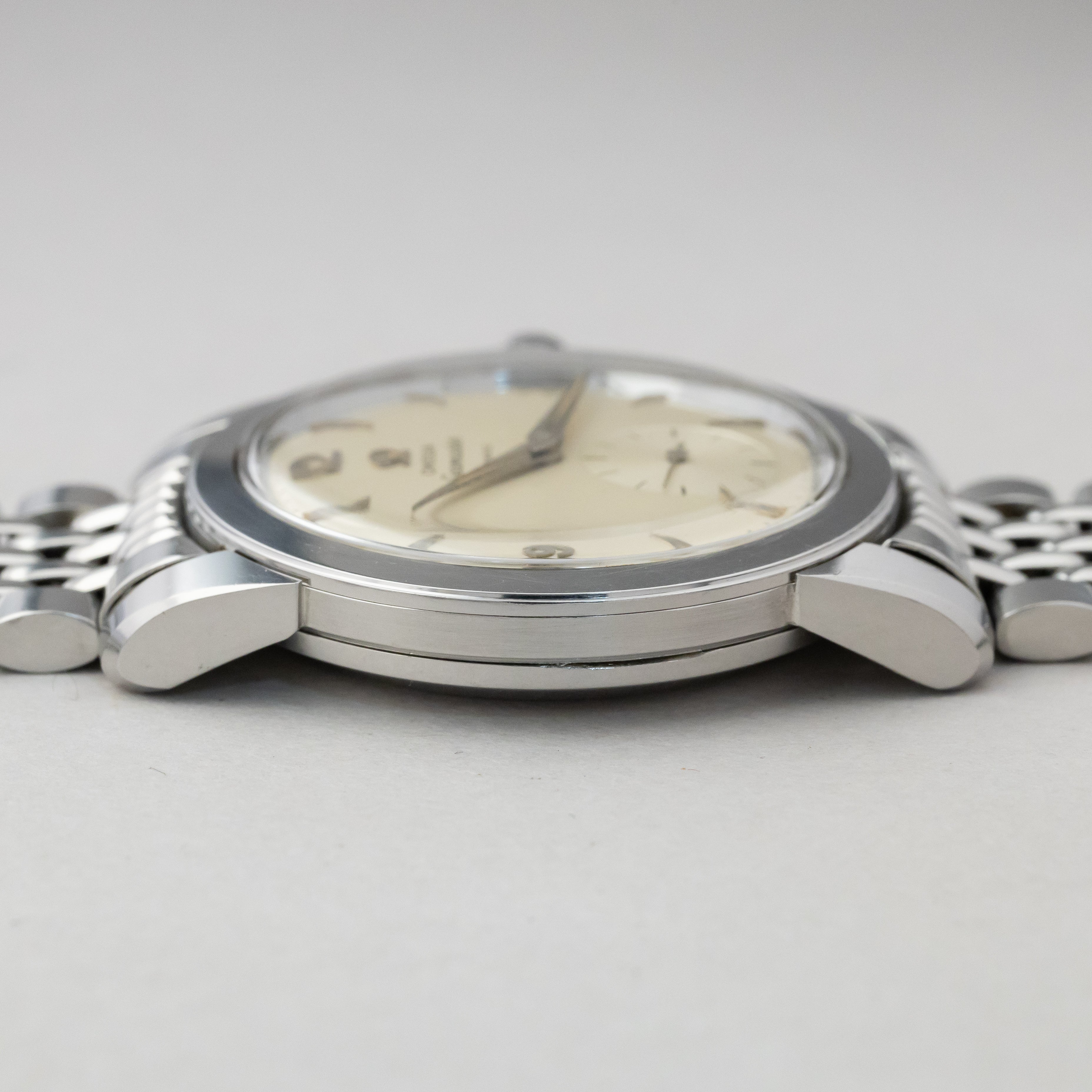 オメガ シーマスター ファーストモデル 1953年製 Ref.2766-3 Cal.344 純正ステンレスブレス
