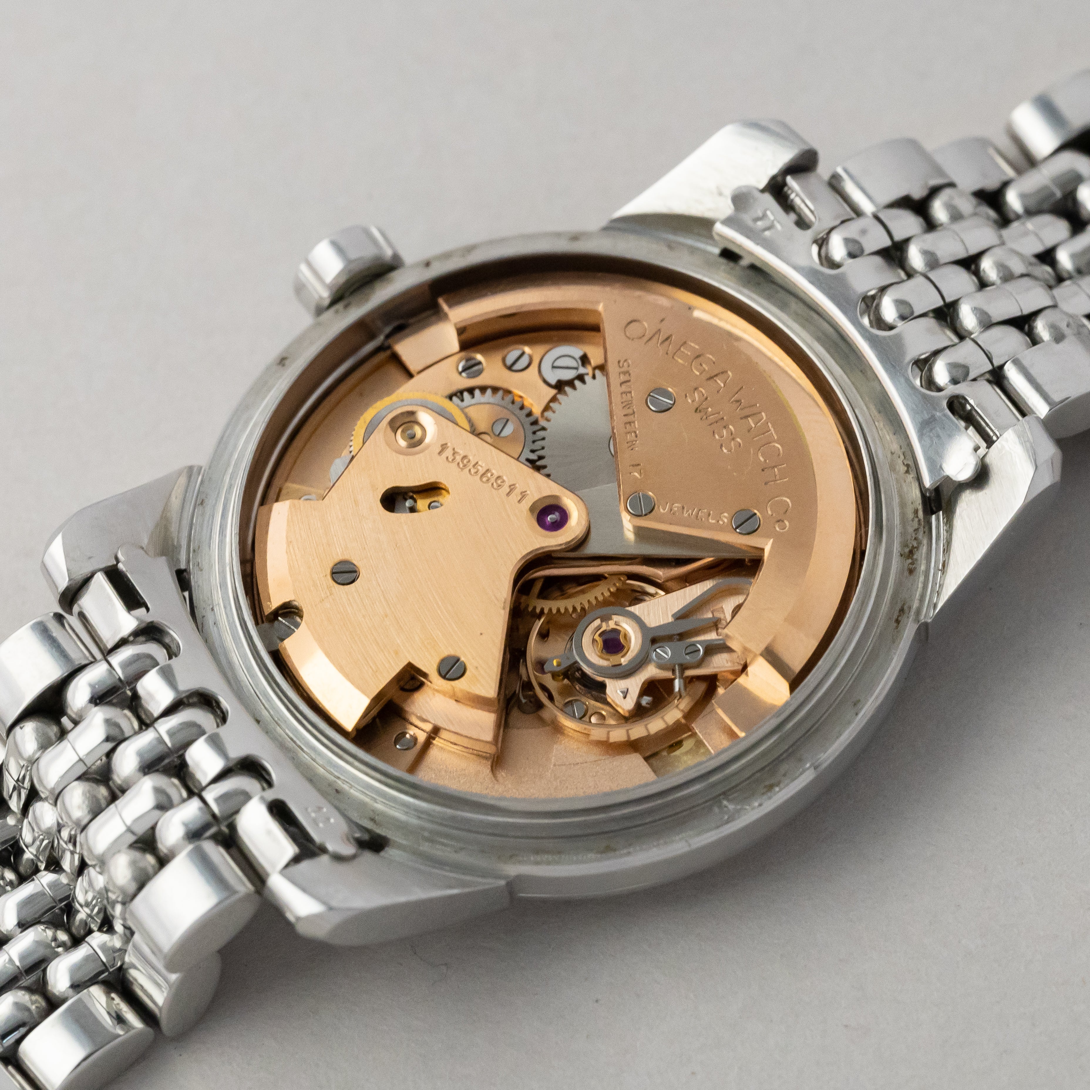 オメガ シーマスター ファーストモデル 1953年製 Ref.2766-3 Cal.344 純正ステンレスブレス