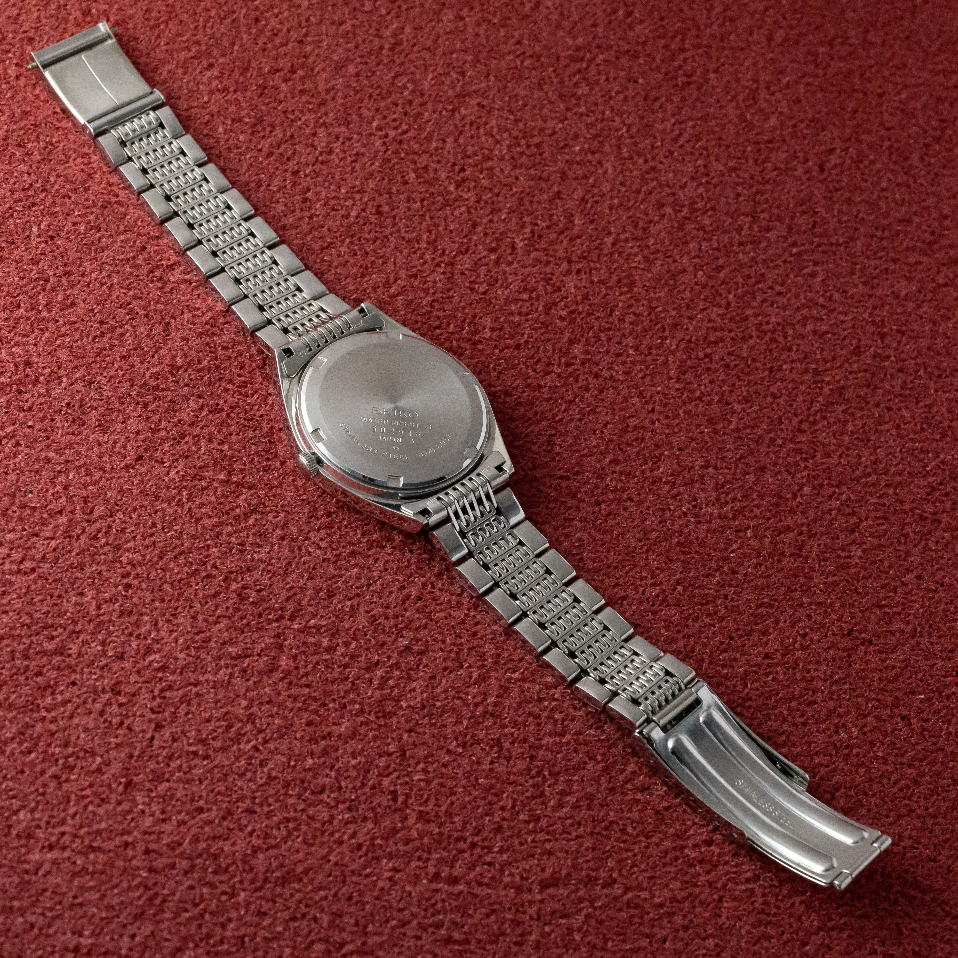 セイコー LM 1975年製 ロードマチック ブルーダイヤル デイデイト Ref.5606-8051