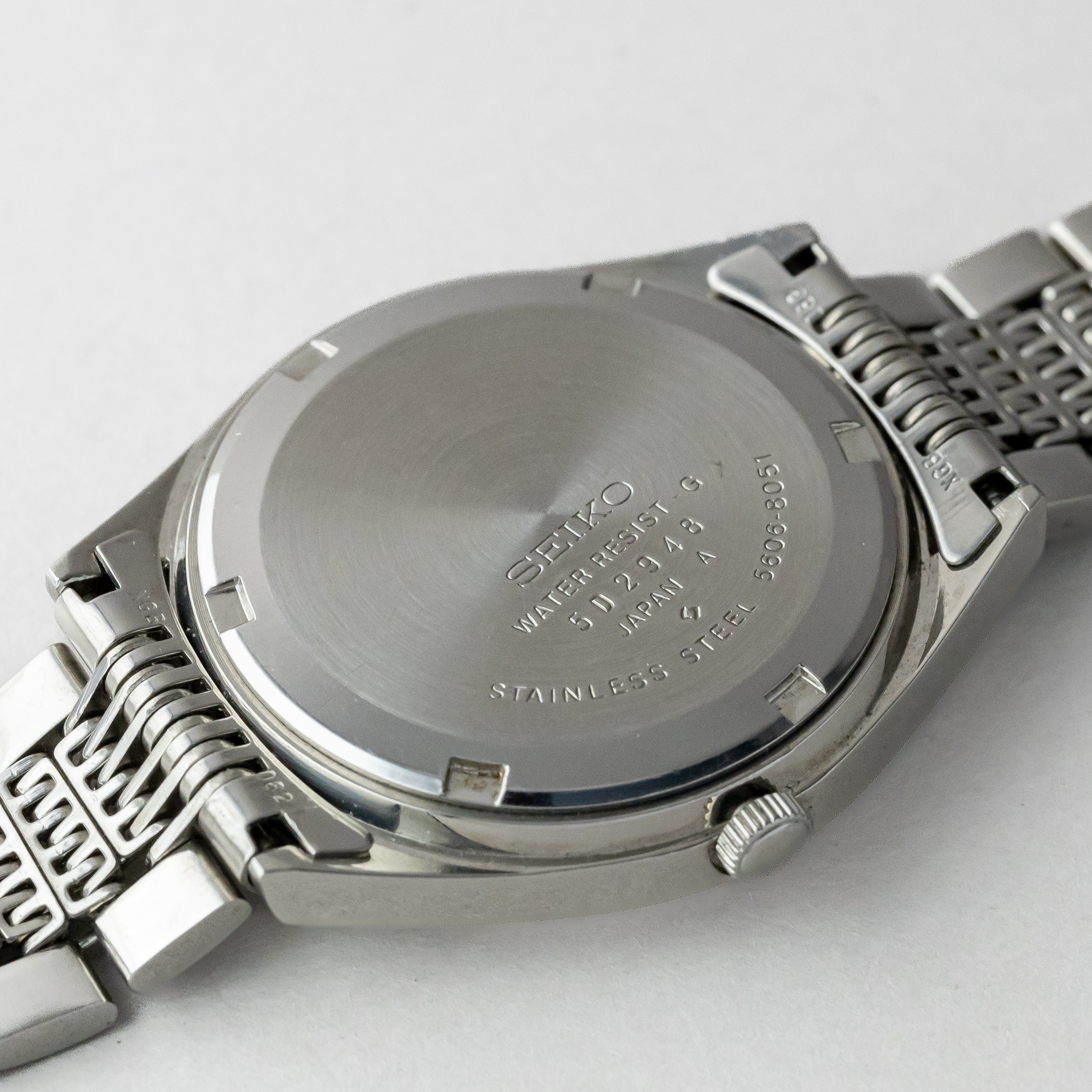 セイコー LM 1975年製 ロードマチック ブルーダイヤル デイデイト Ref.5606-8051