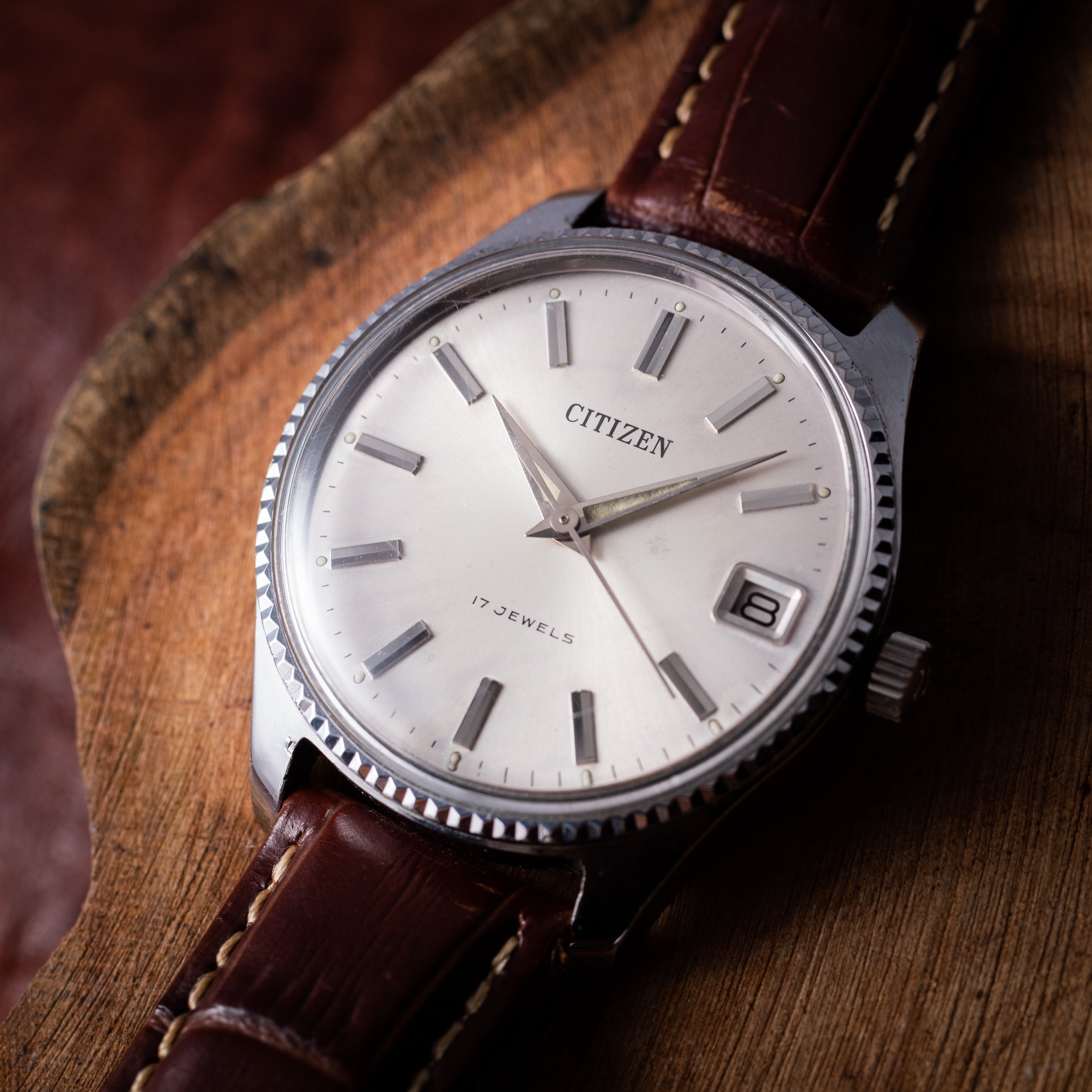 シチズン パラウォーター 1960年代製 デイト付き 手巻き