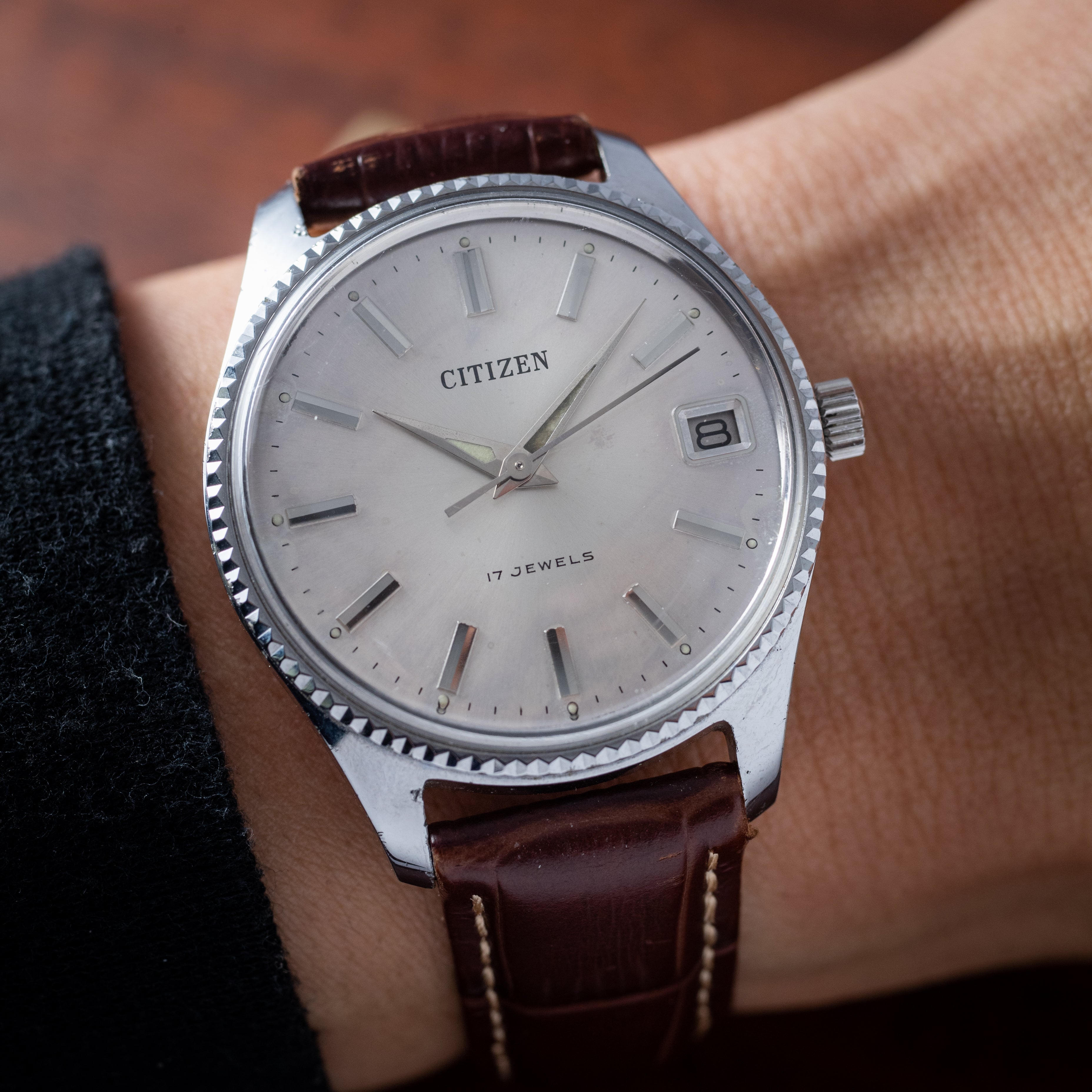 シチズン パラウォーター 1960年代製 デイト付き 手巻き