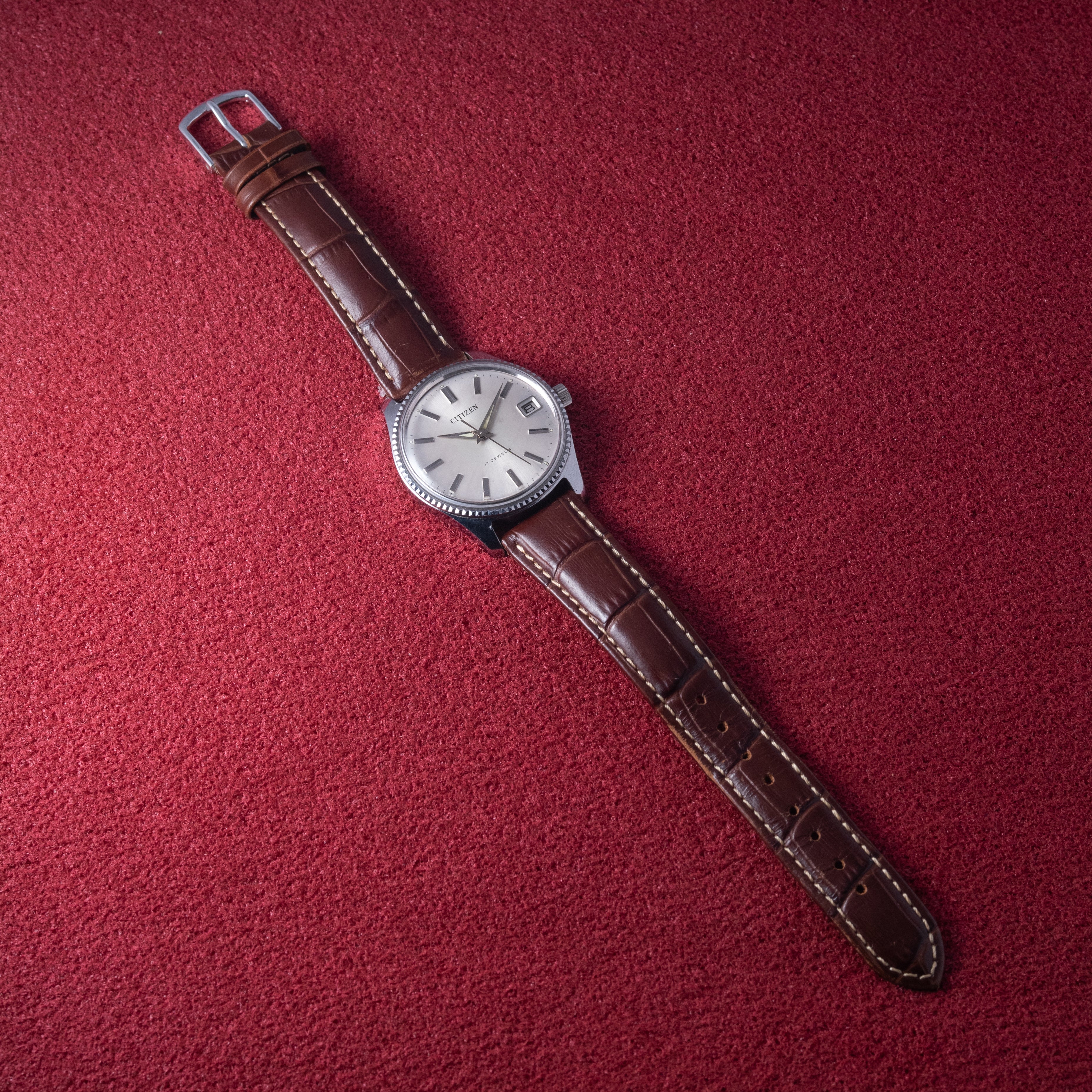 シチズン パラウォーター 1960年代製 デイト付き 手巻き