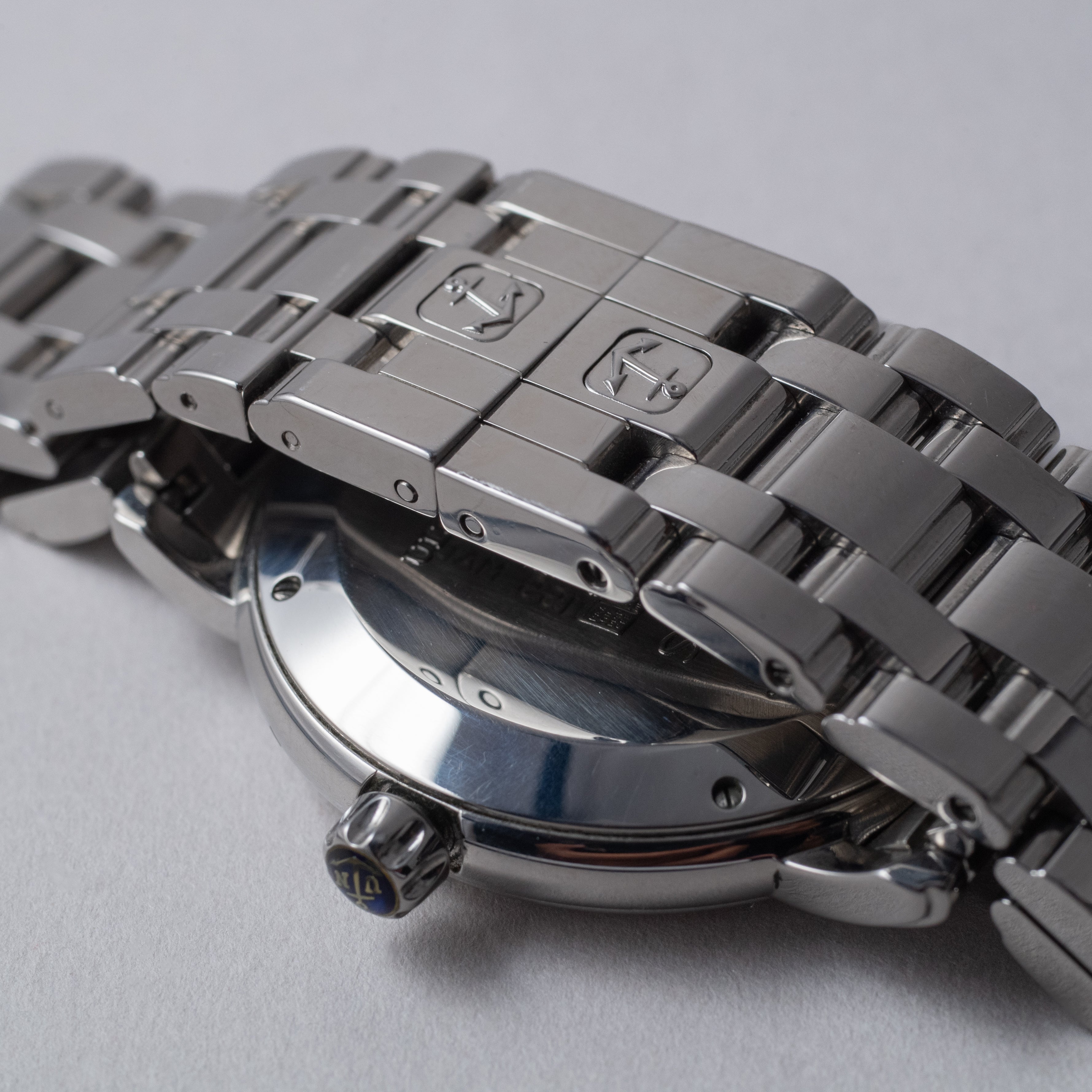 ユリスナルダン サンマルコ ブルーダイヤル 1990年代 オートマチック